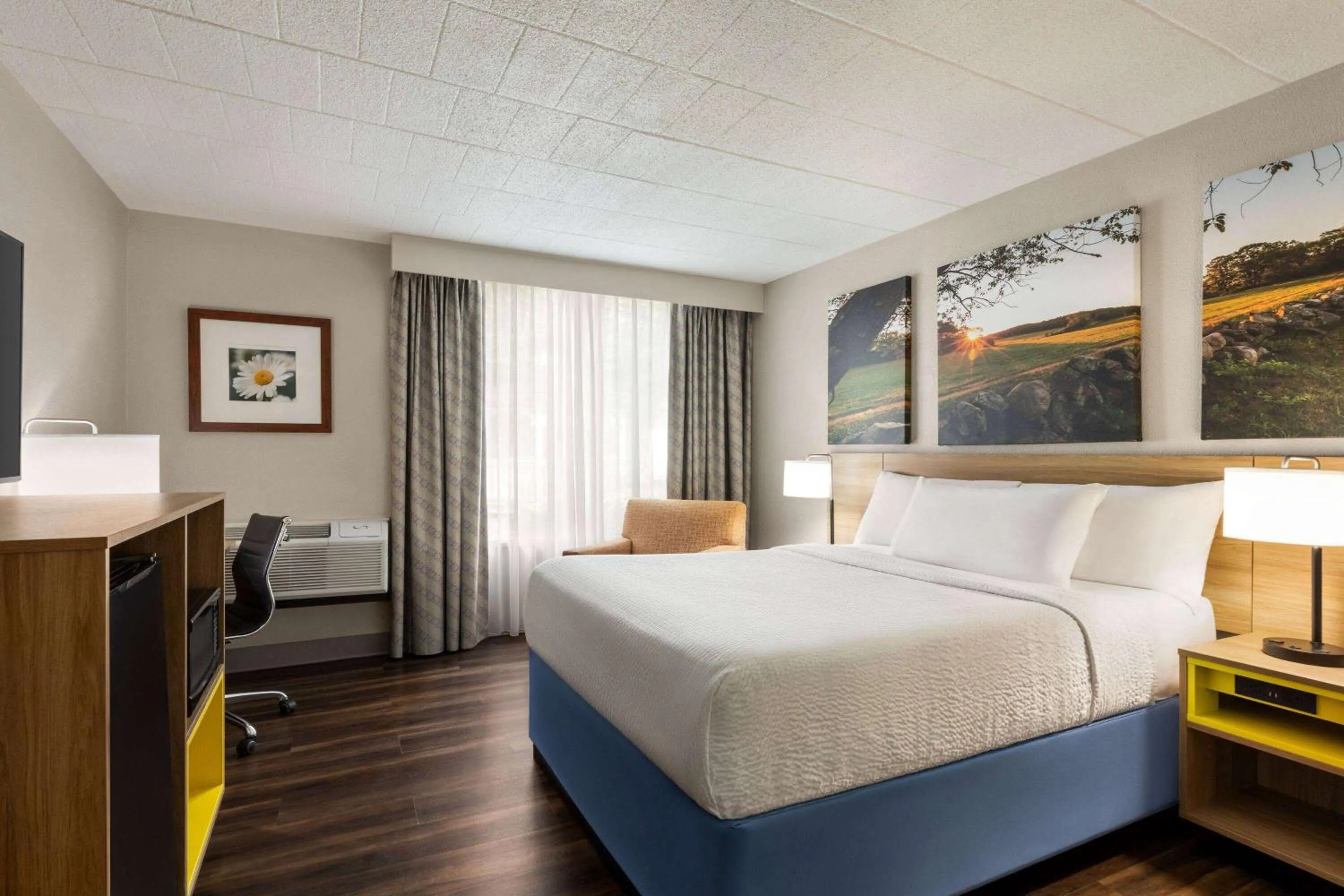 Photo of the whole room, Bed in Days Hotel by Wyndham Allentown Airport / Lehigh Valley