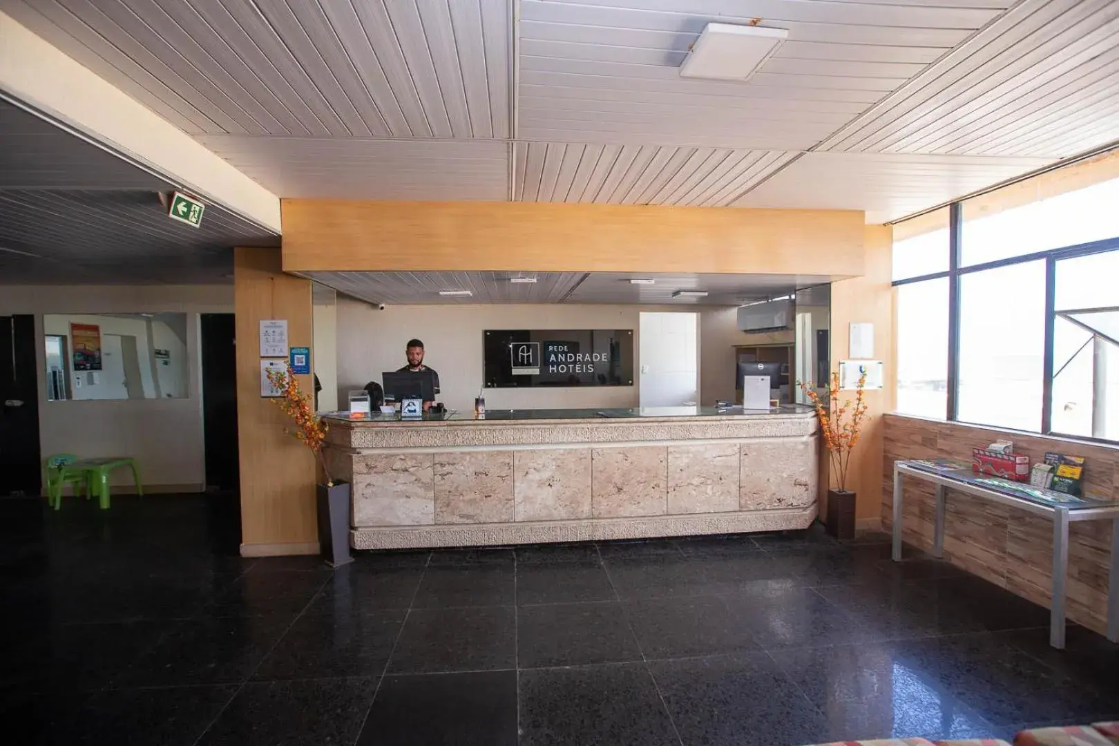 Lobby or reception in Rede Andrade Plaza Salvador Lobby or reception in Rede Andrade Plaza Salvador