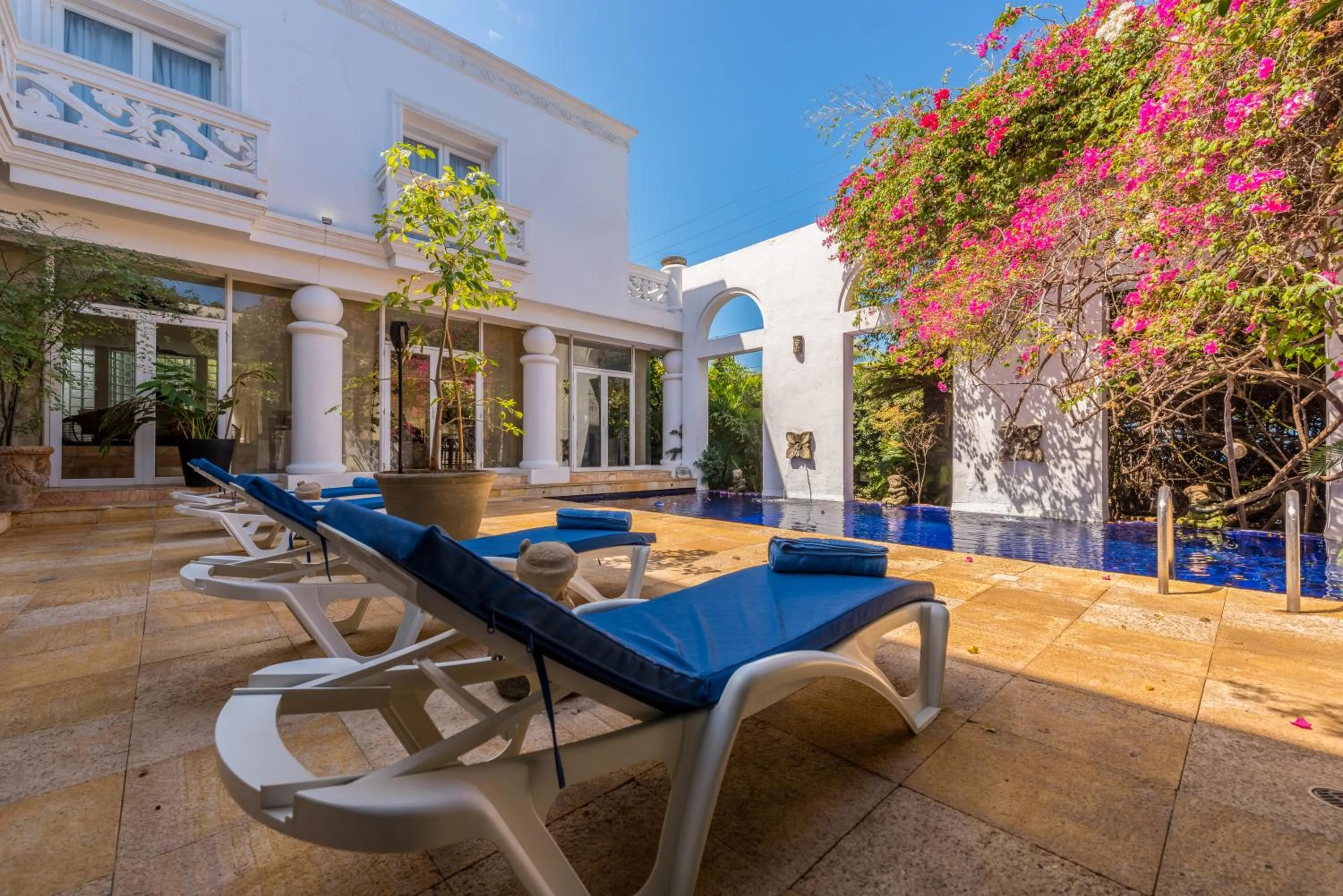 Seating area in Casa Harb Hotel Boutique