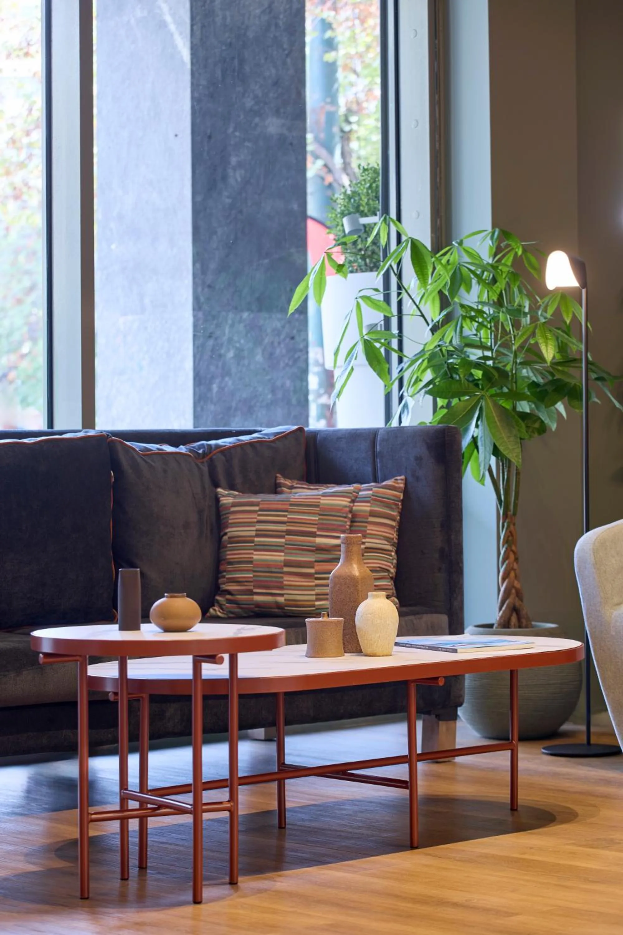 Lobby or reception in Zeus Essence Wyndham Athens Residence