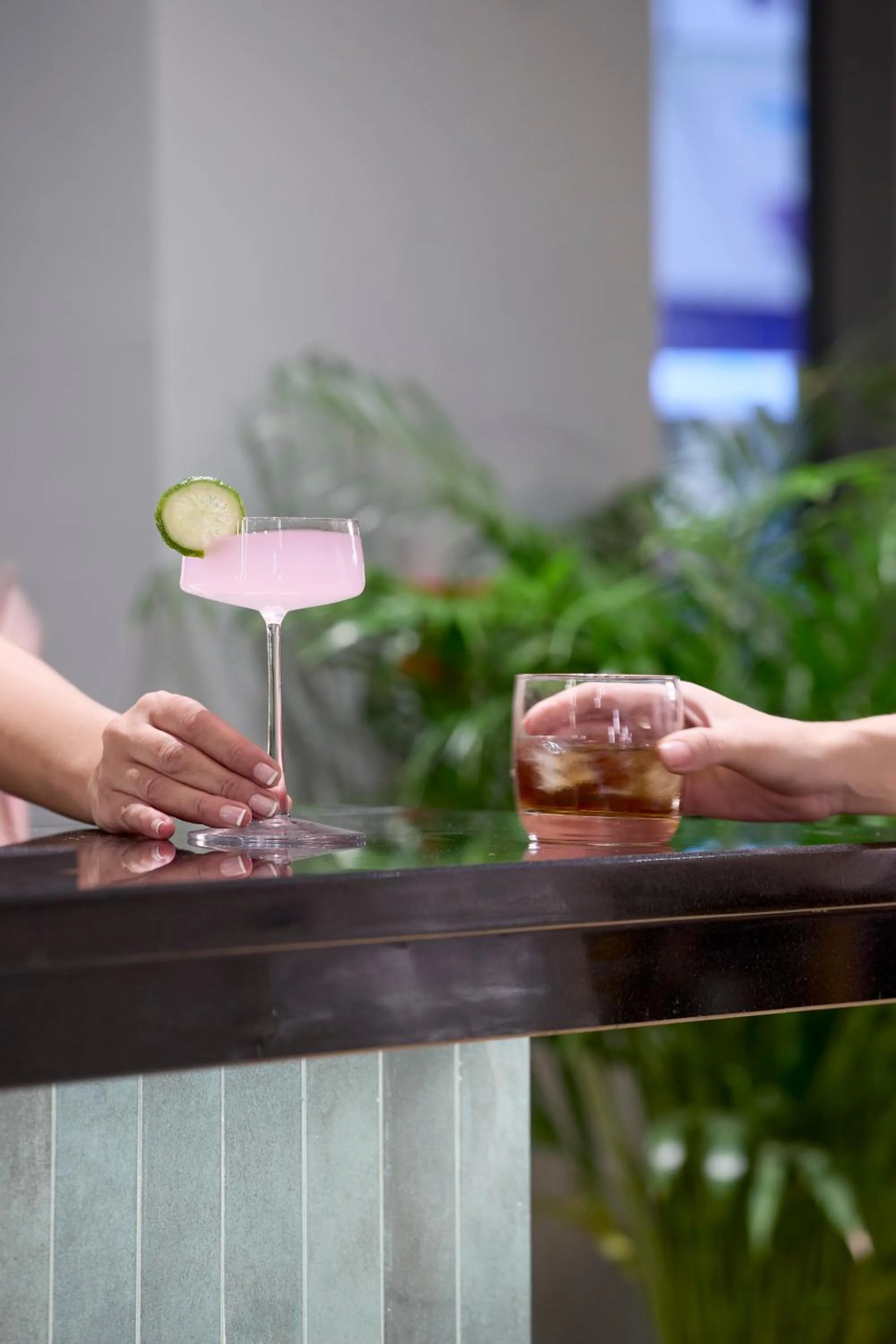 Lounge or bar in Zeus Essence Wyndham Athens Residence