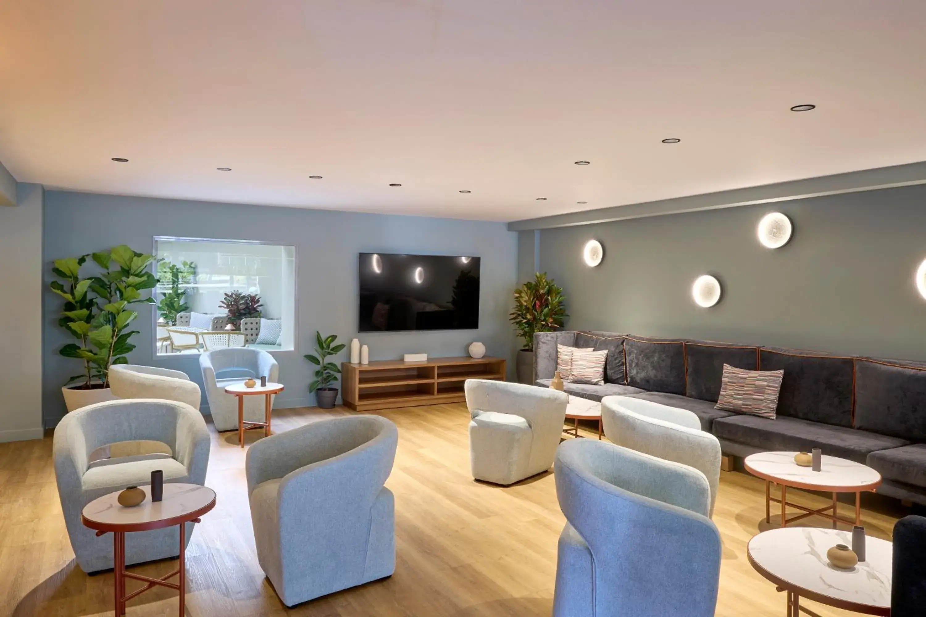 Lobby or reception in Zeus Essence Wyndham Athens Residence Lobby or reception in Zeus Essence Wyndham Athens Residence