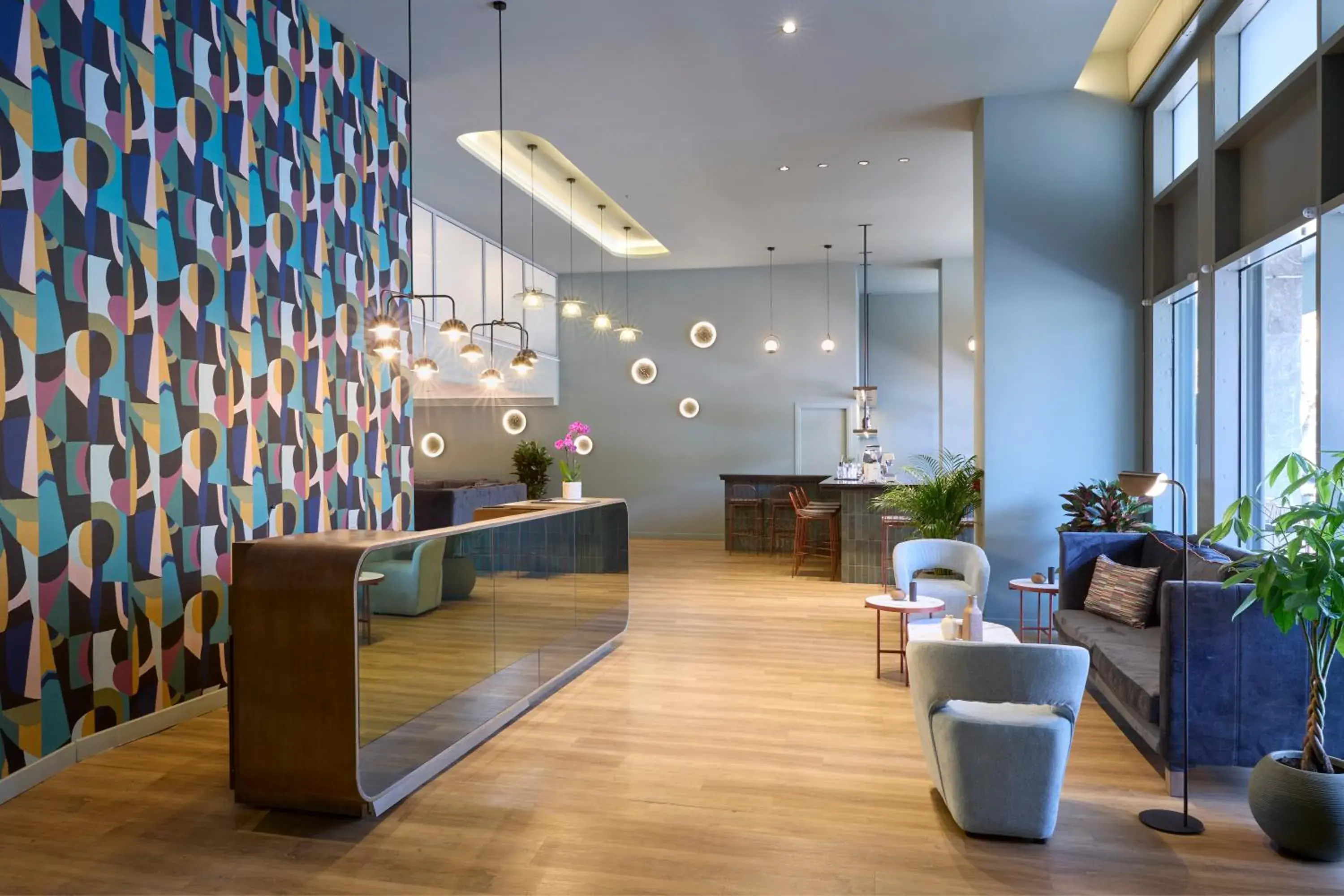 Lobby or reception in Zeus Essence Wyndham Athens Residence Lobby or reception in Zeus Essence Wyndham Athens Residence