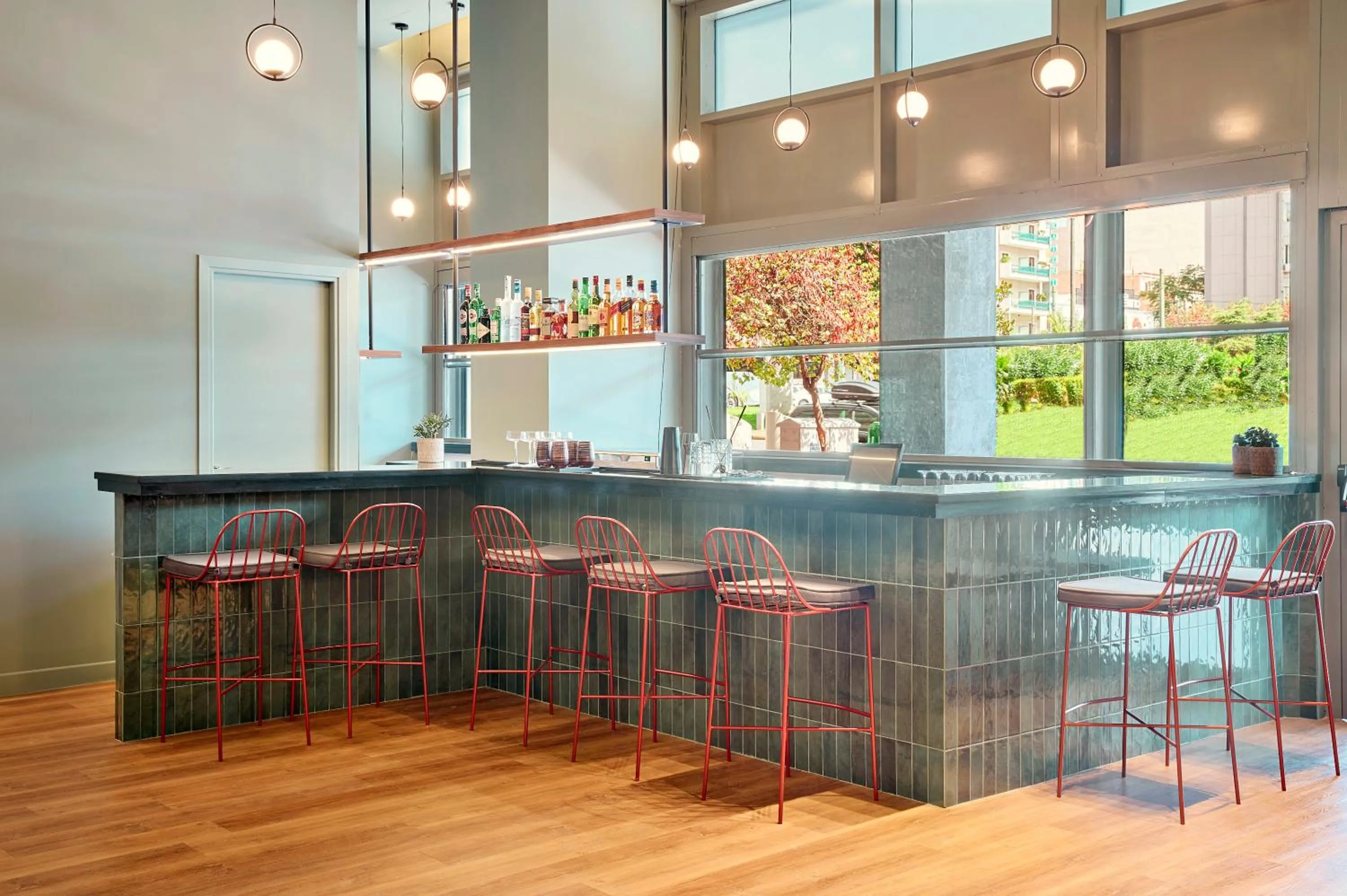 Lounge or bar in Zeus Essence Wyndham Athens Residence