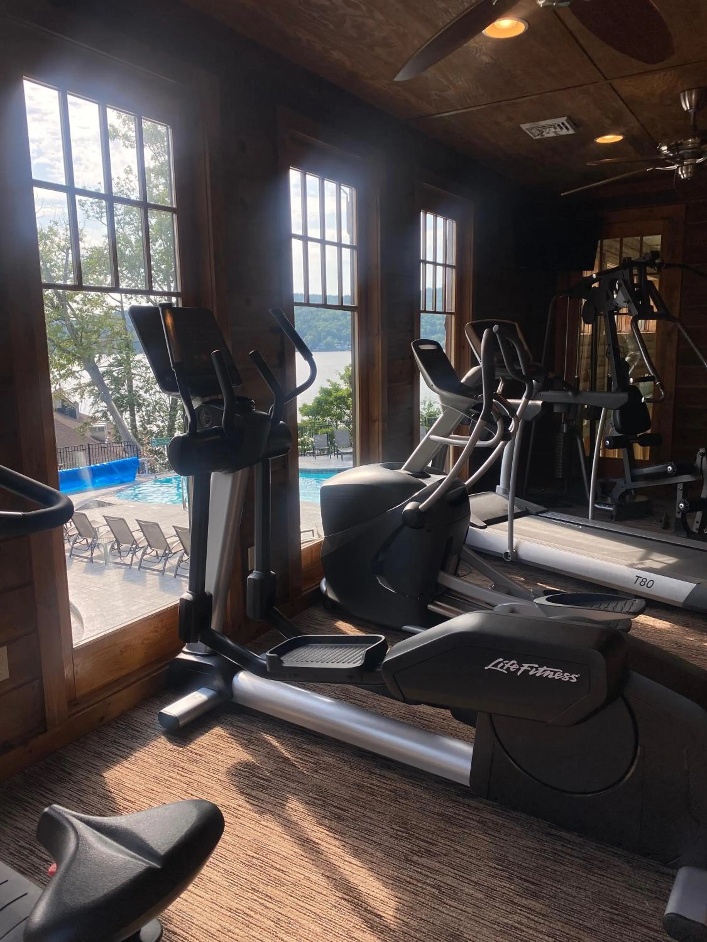Fitness centre/facilities in The Lodges at Cresthaven