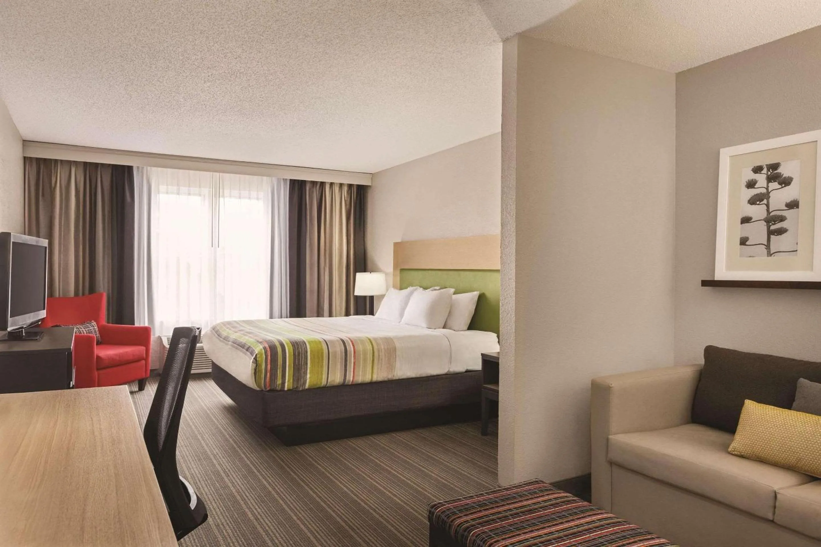 Bedroom, Bed in Country Inn & Suites by Radisson, Beaufort West, SC