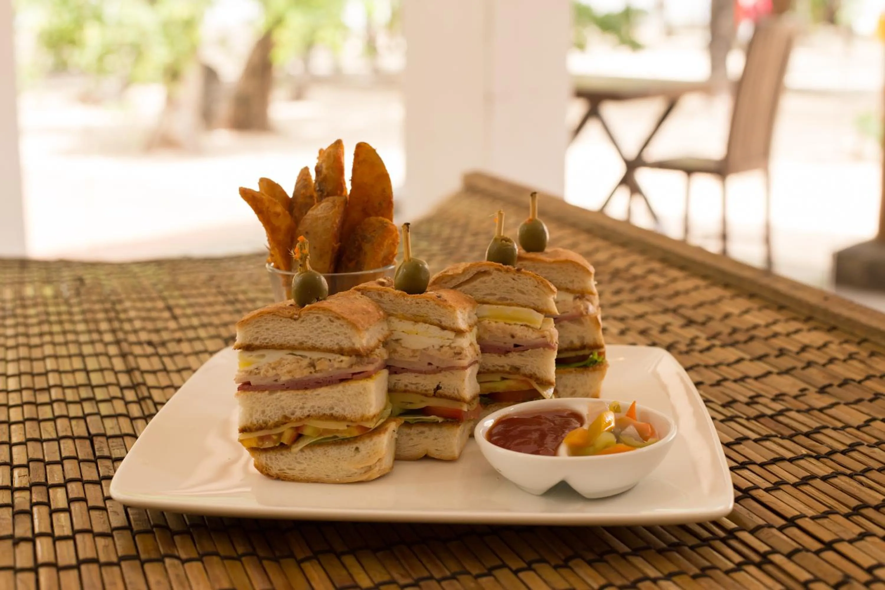 Food close-up in Nilaveli Beach Hotel