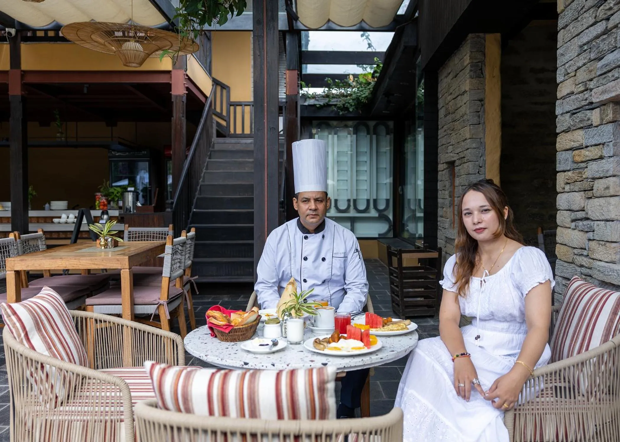 Food and drinks in Temple Tree Resort & Spa, Pokhara