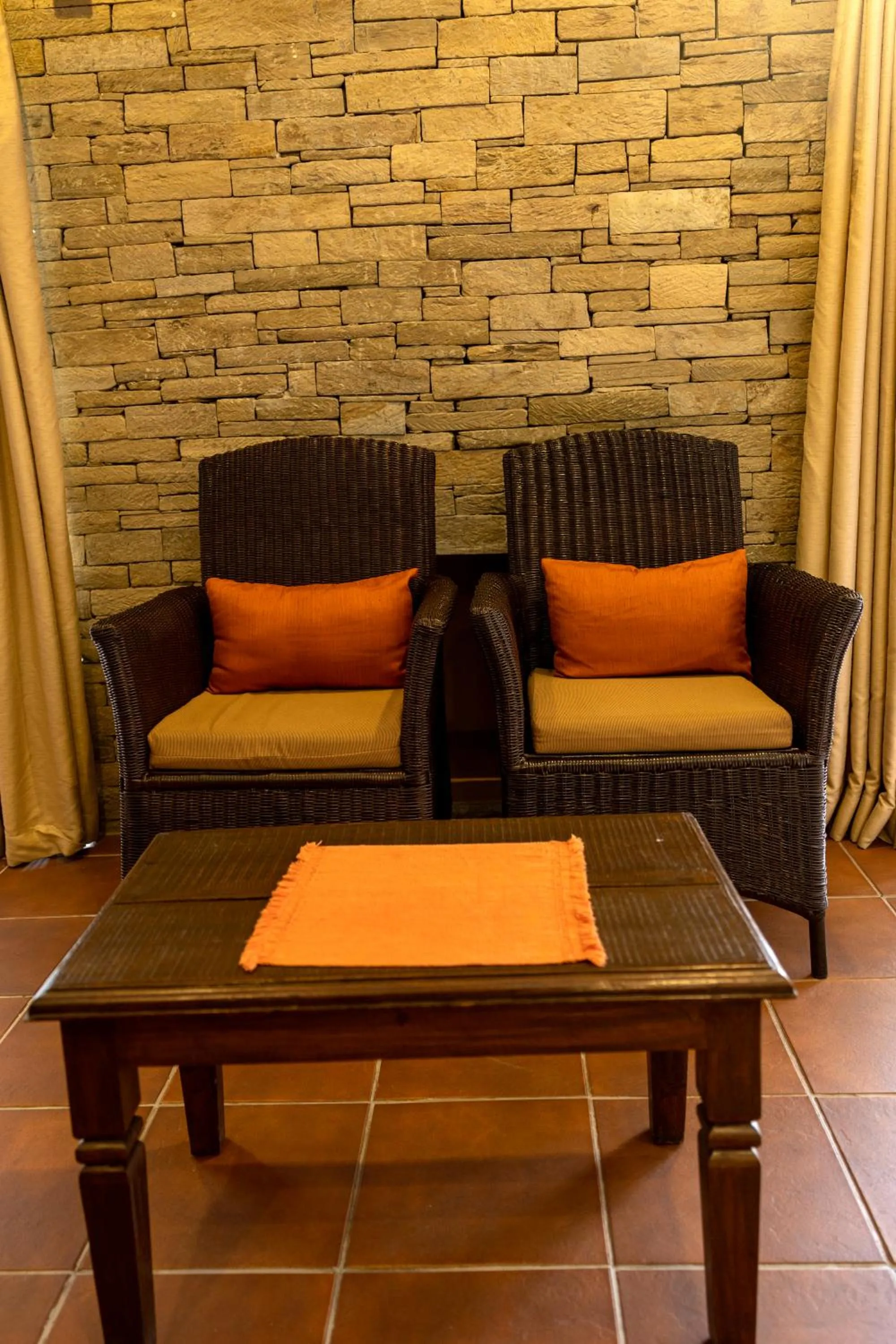 Living room in Temple Tree Resort & Spa, Pokhara