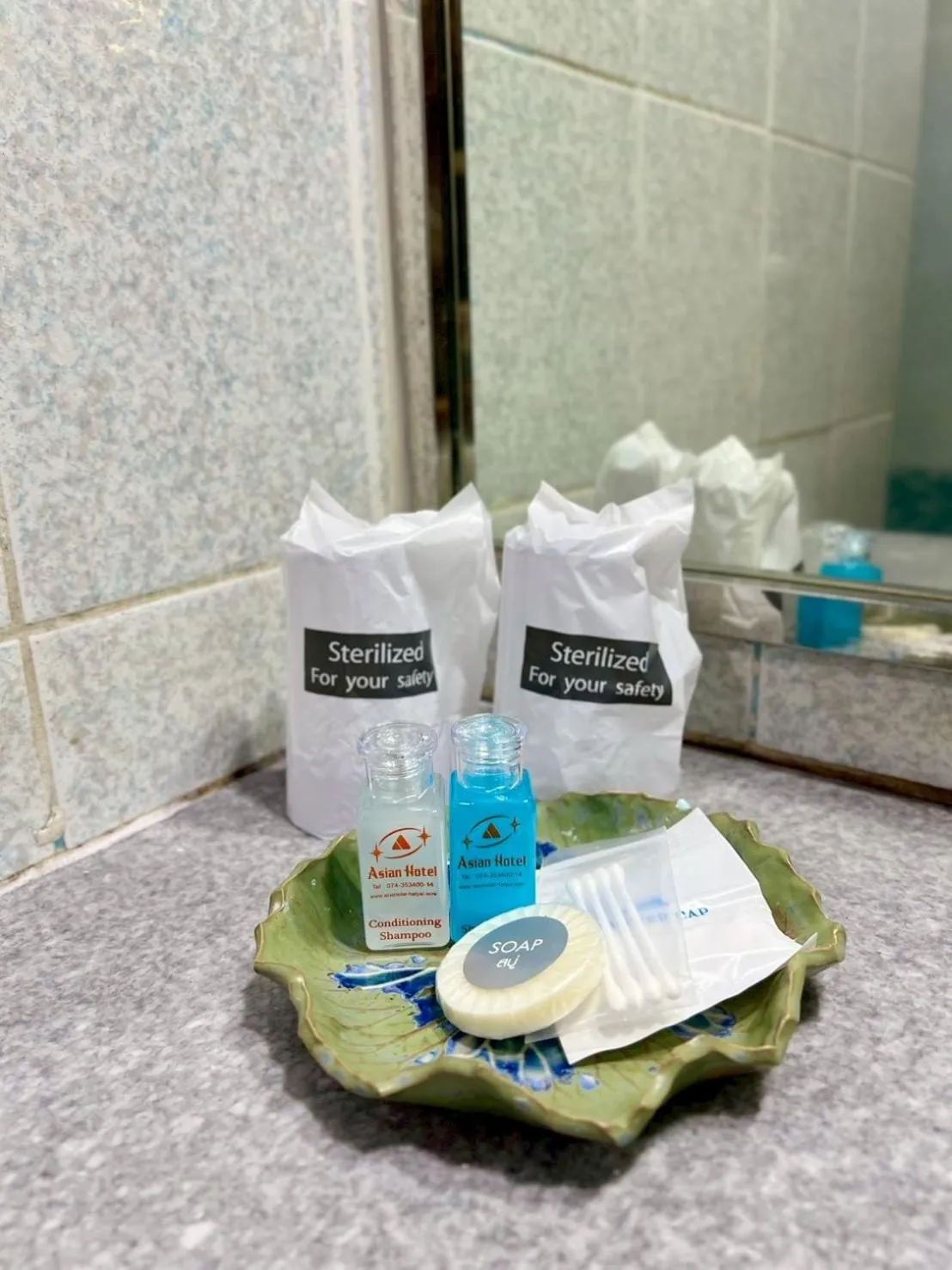 Bathroom in Asian Hotel