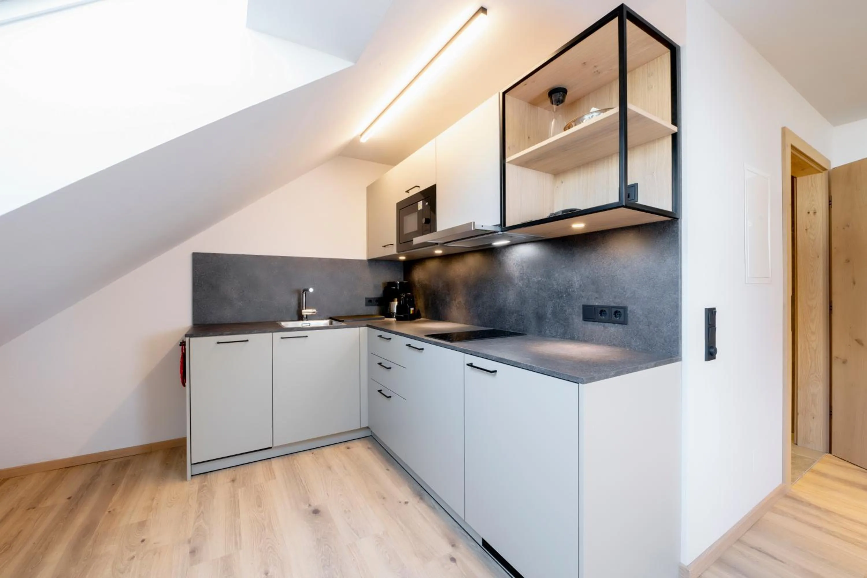 Kitchen or kitchenette in Hapimag Ferienwohnungen St Michael