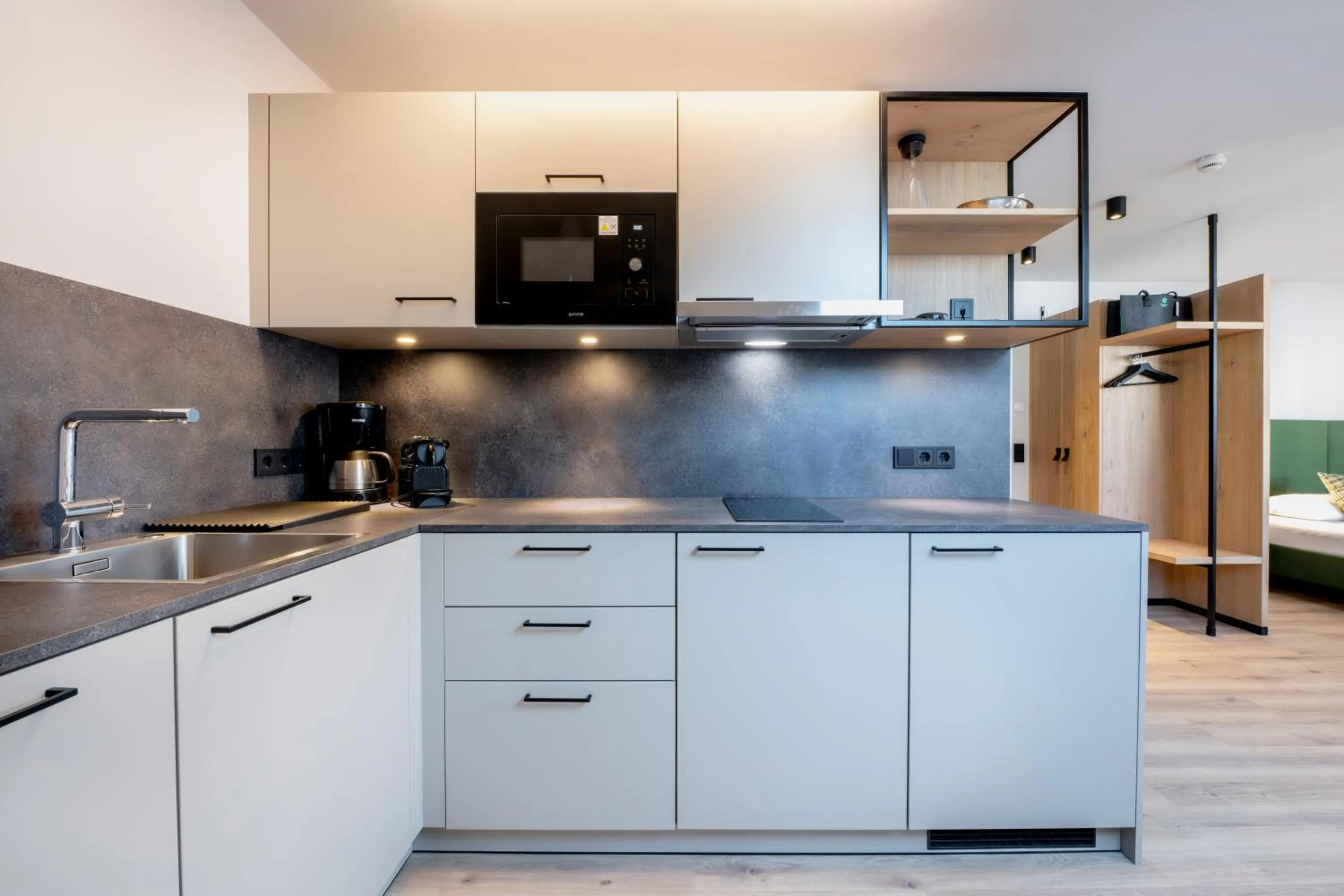 Kitchen or kitchenette in Hapimag Ferienwohnungen St Michael