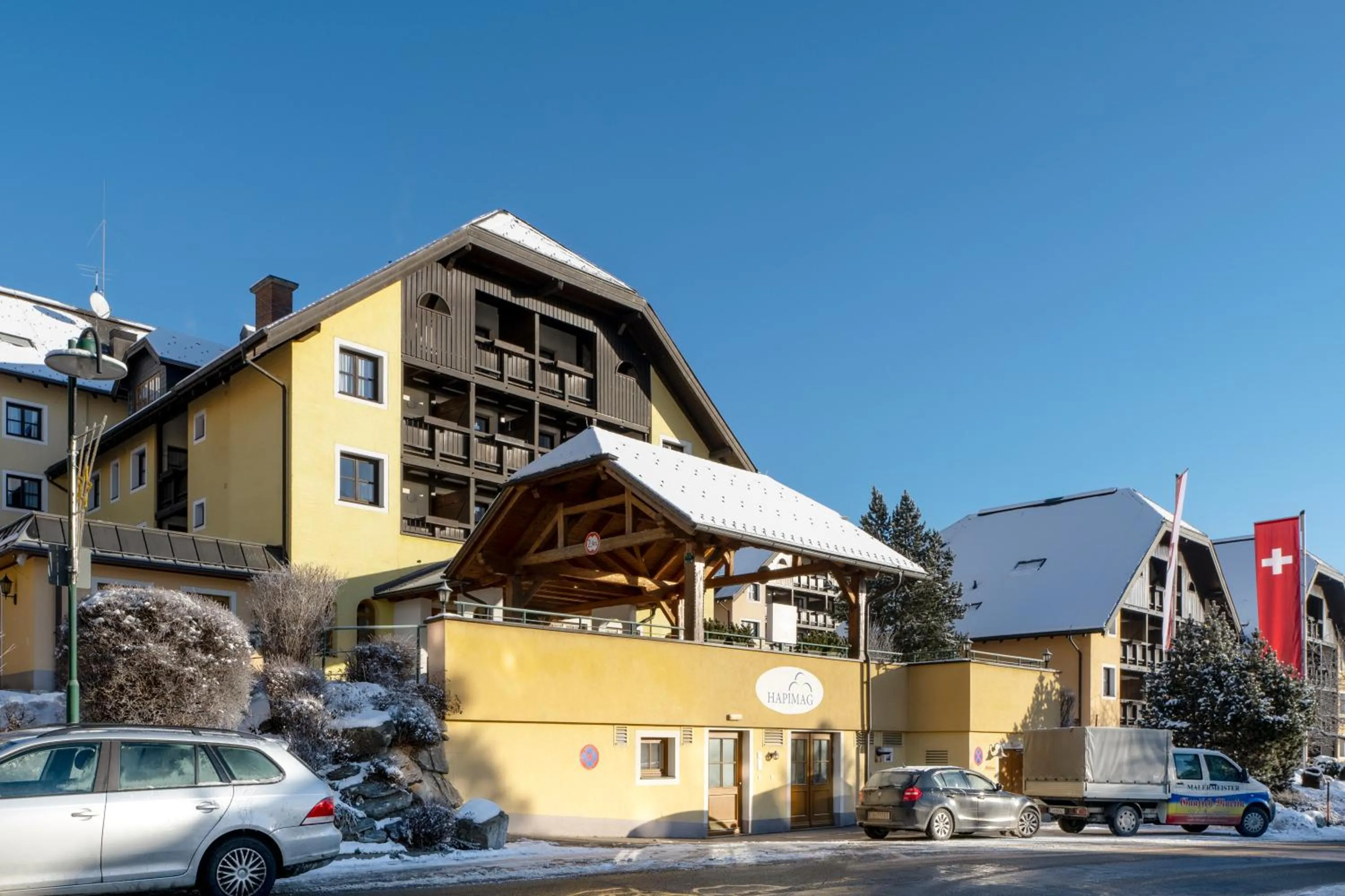 Property building in Hapimag Ferienwohnungen St Michael