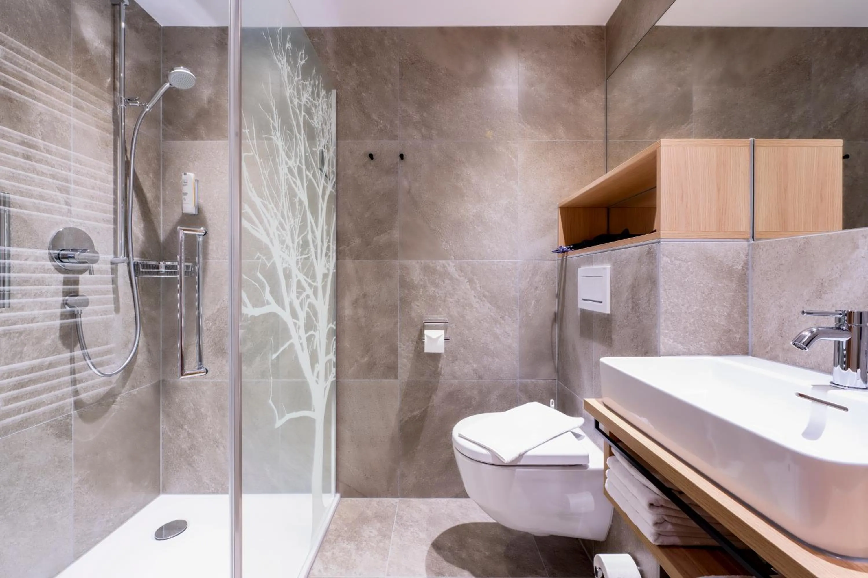 Shower in Hapimag Ferienwohnungen St Michael