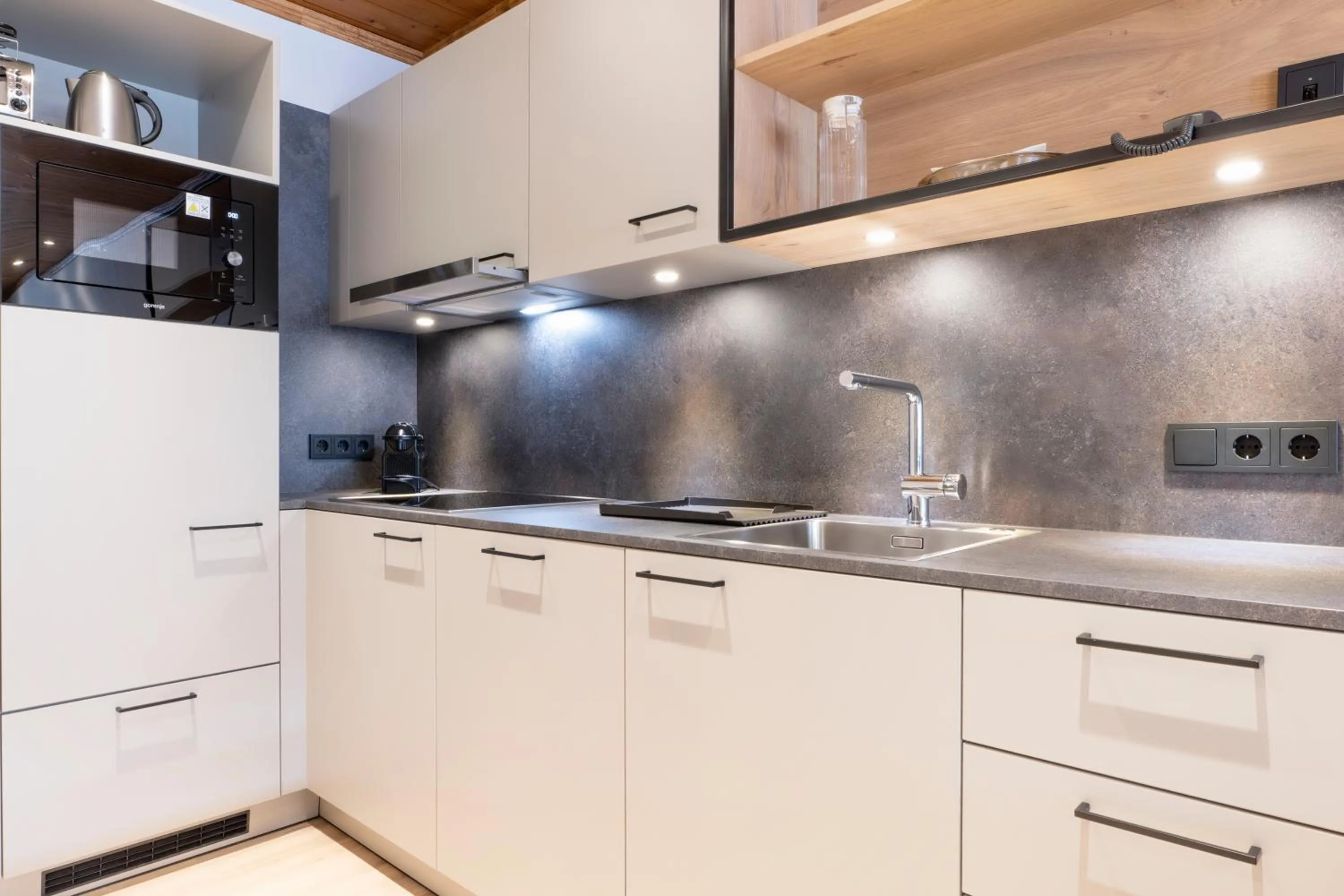 Kitchen or kitchenette in Hapimag Ferienwohnungen St Michael