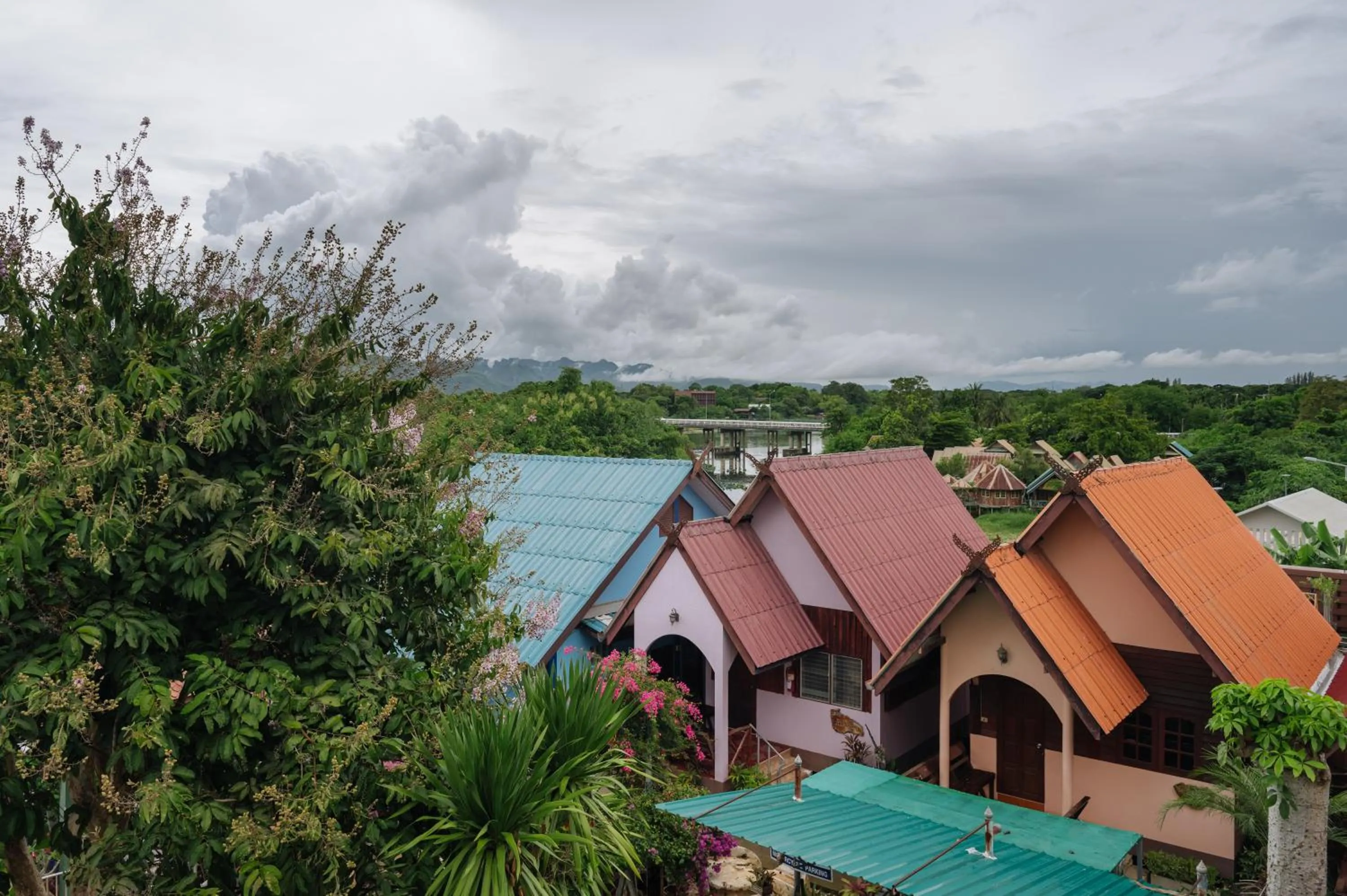 Inner courtyard view in Pongphen Guesthouse - SHA Plus Certified