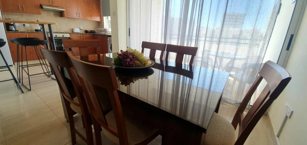 Dining area in Vasilas Holiday Apartment #1