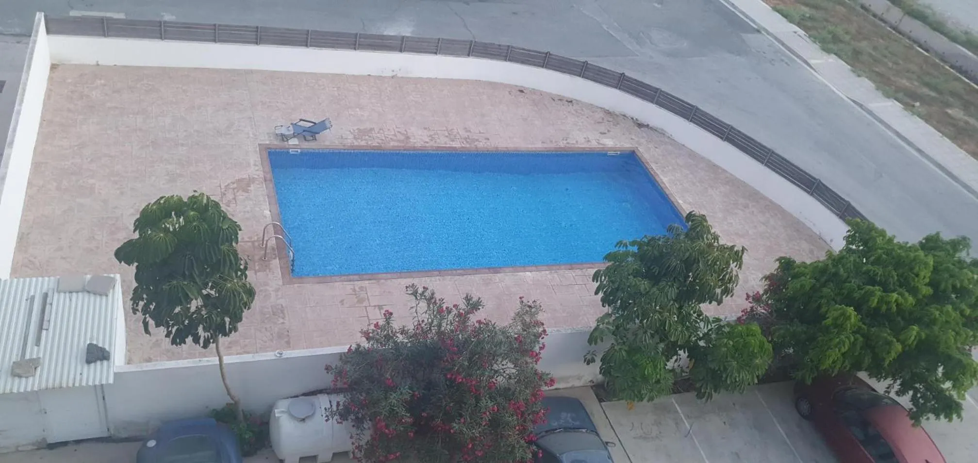 Swimming pool in Vasilas Holiday Apartment #1