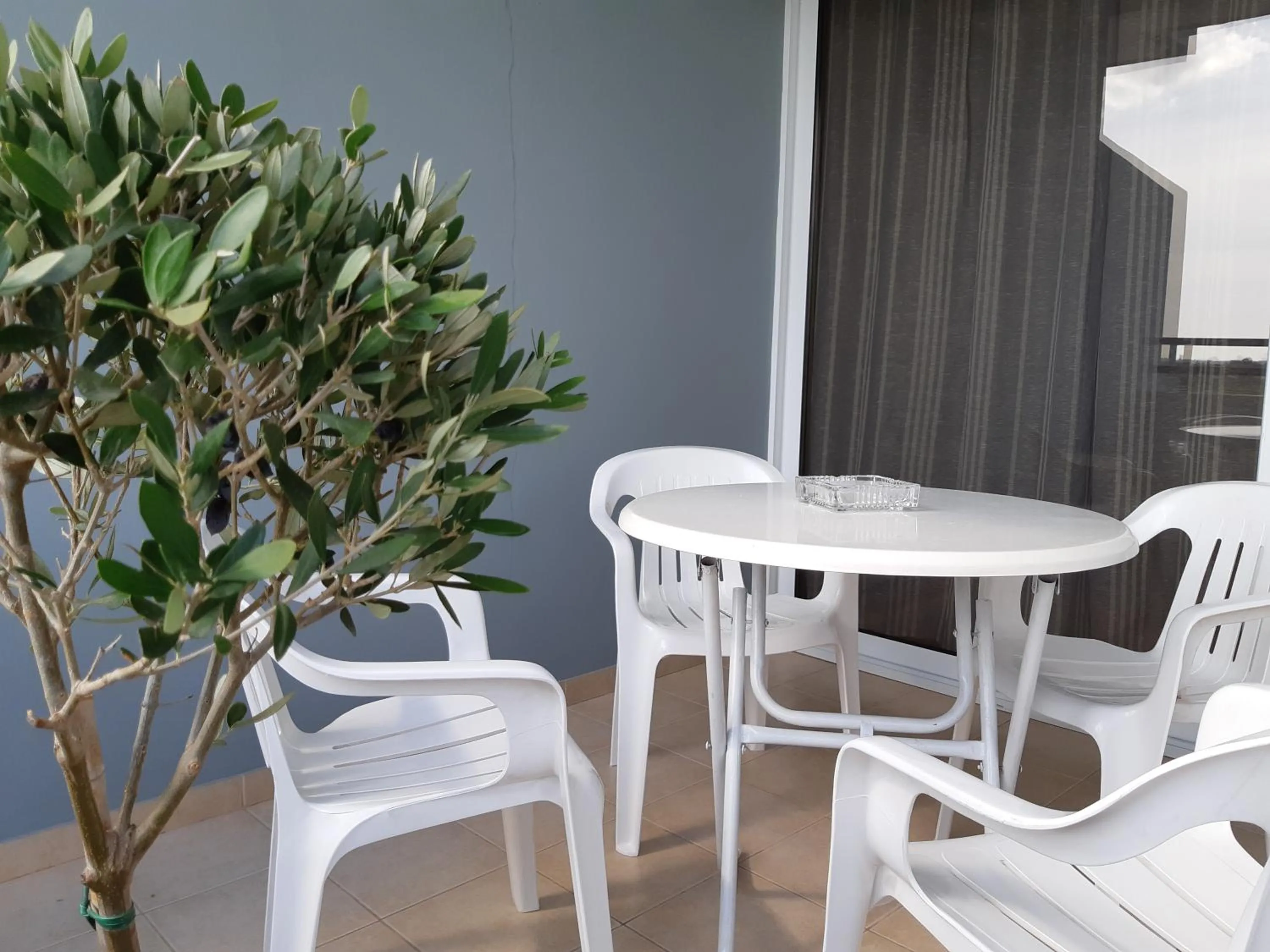 Dining area in Vasilas Holiday Apartment #1