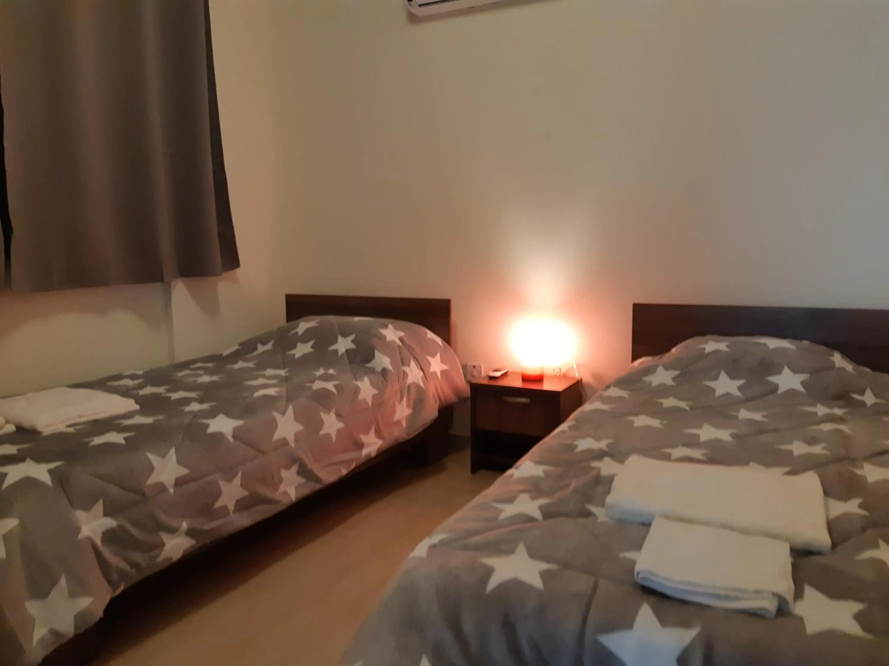 Bedroom, Bed in Vasilas Holiday Apartment #1