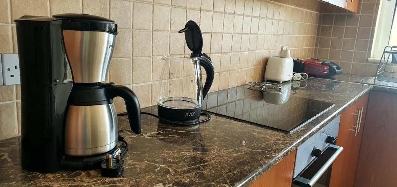 Coffee/tea facilities in Vasilas Holiday Apartment #1
