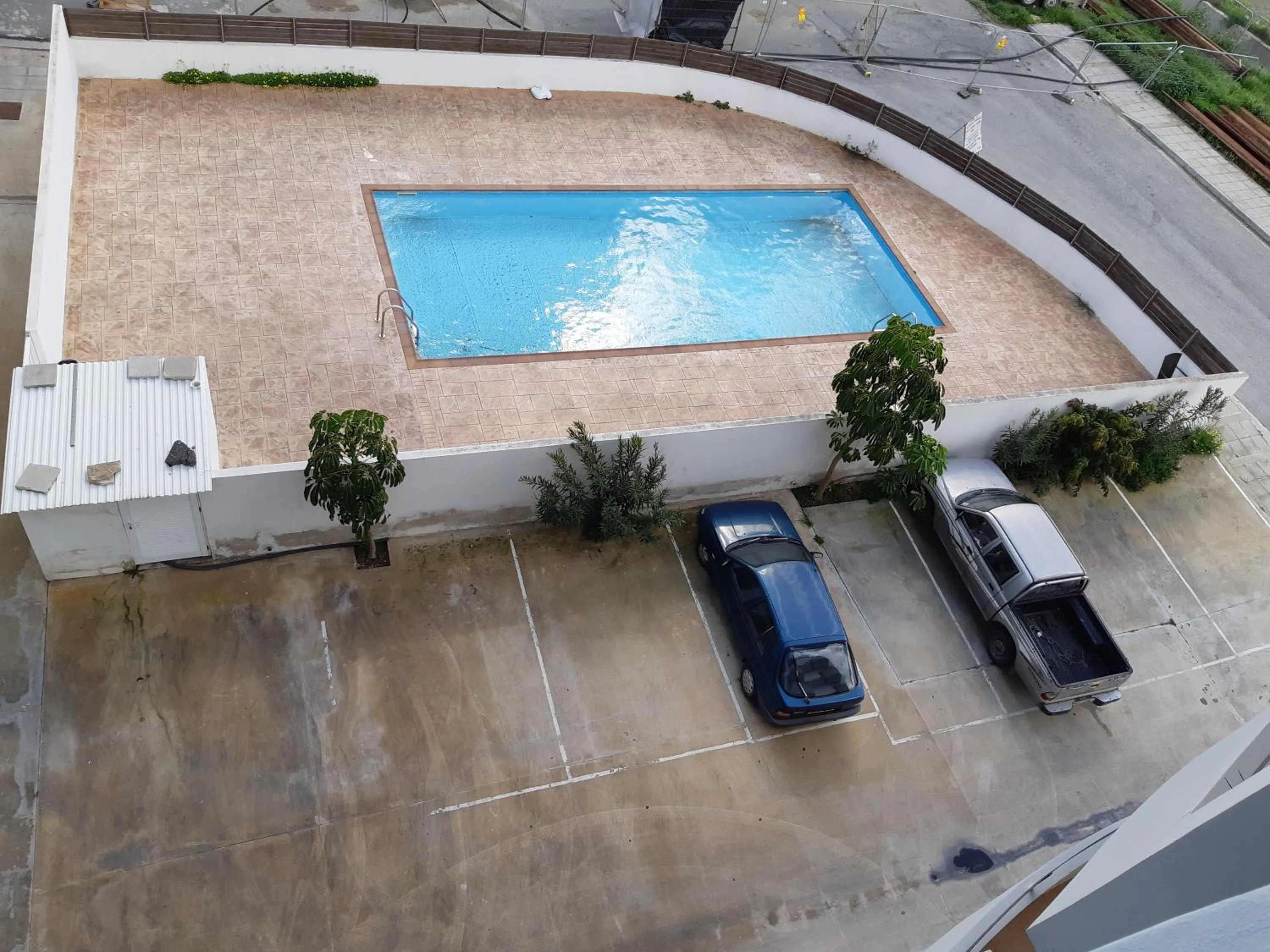 Swimming pool in Vasilas Holiday Apartment #1