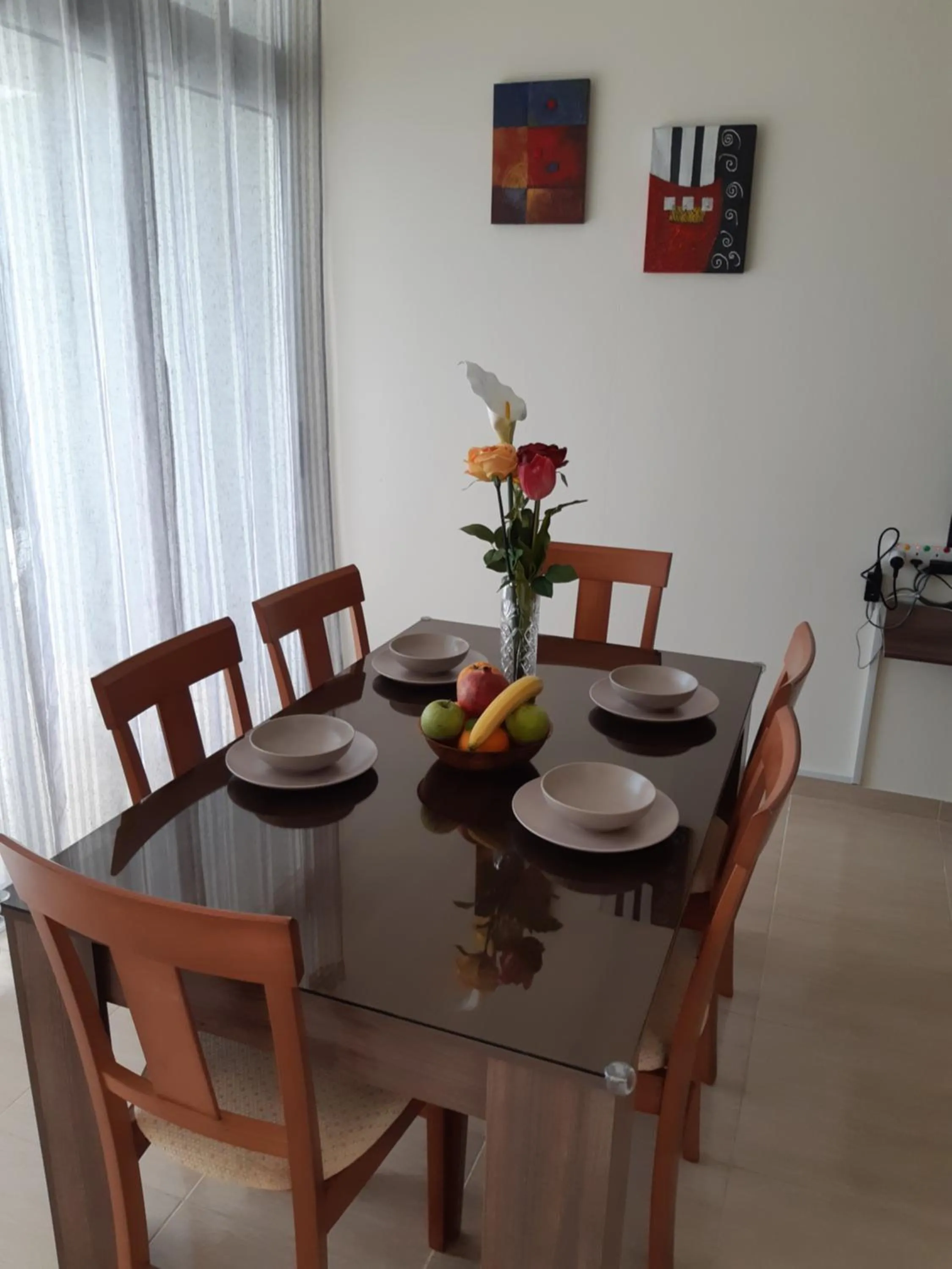 Dining area in Vasilas Holiday Apartment #1