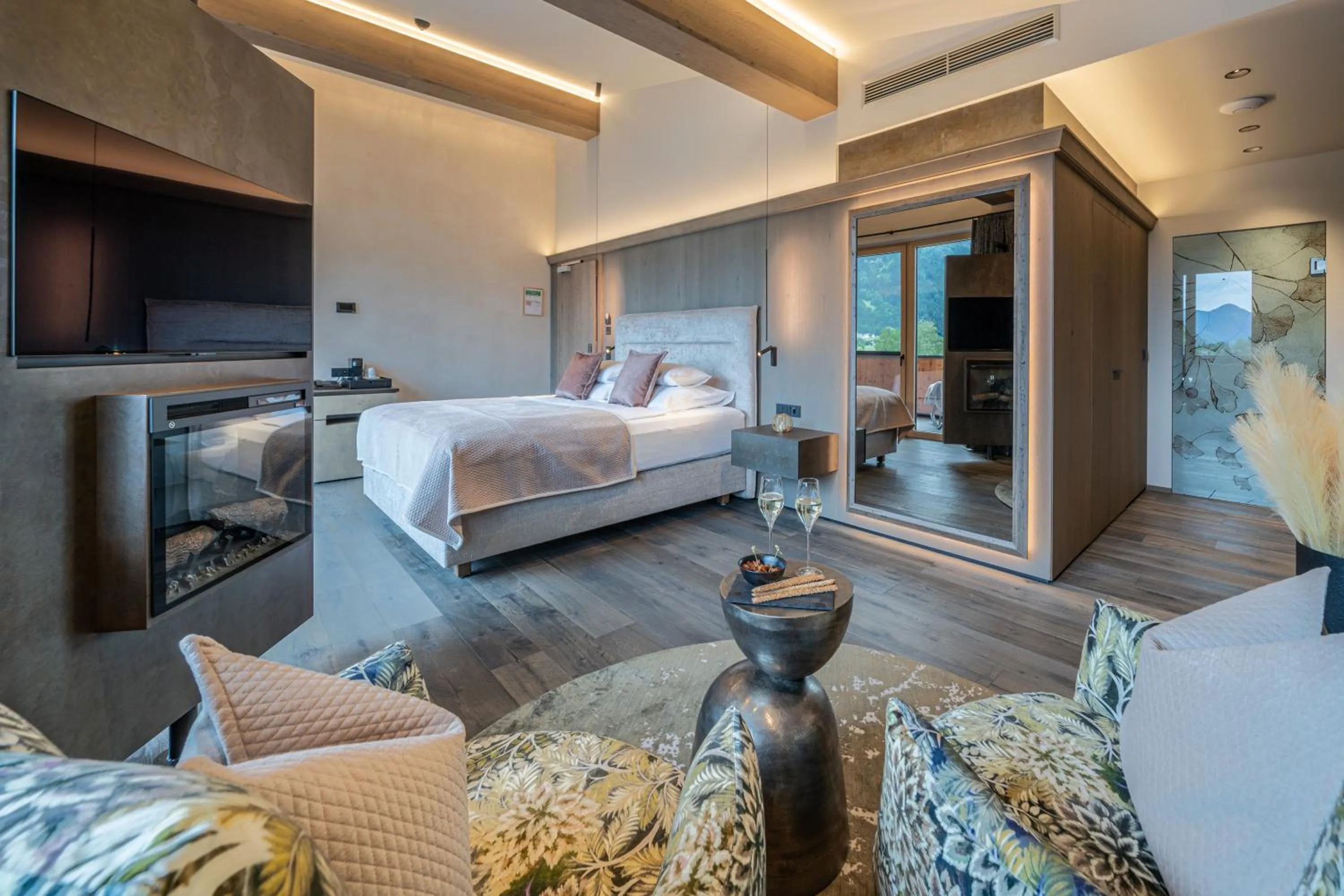 Bed in Hotel Post