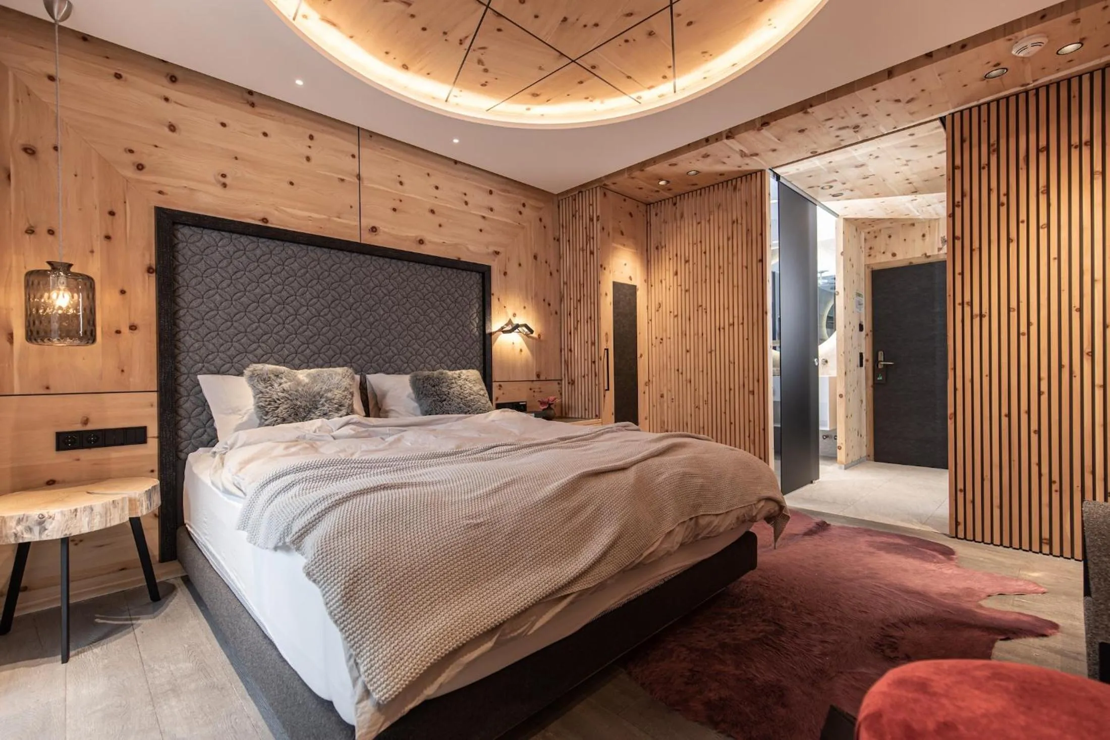 Bed in Hotel Post