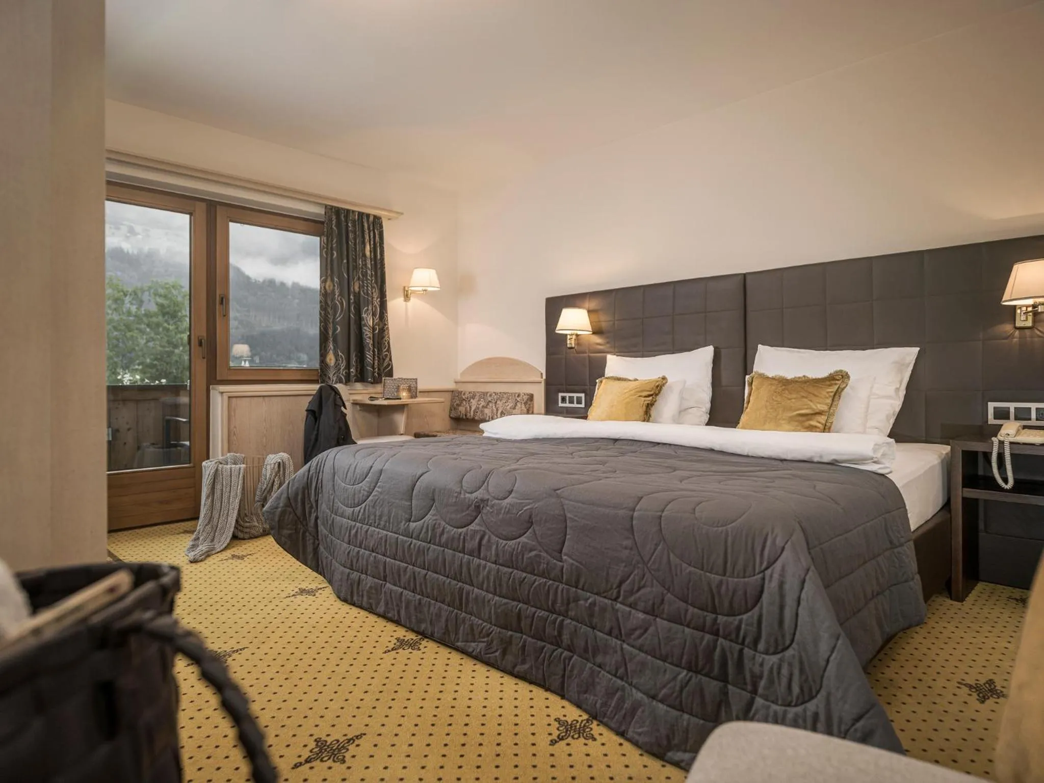 Bed in Hotel Post