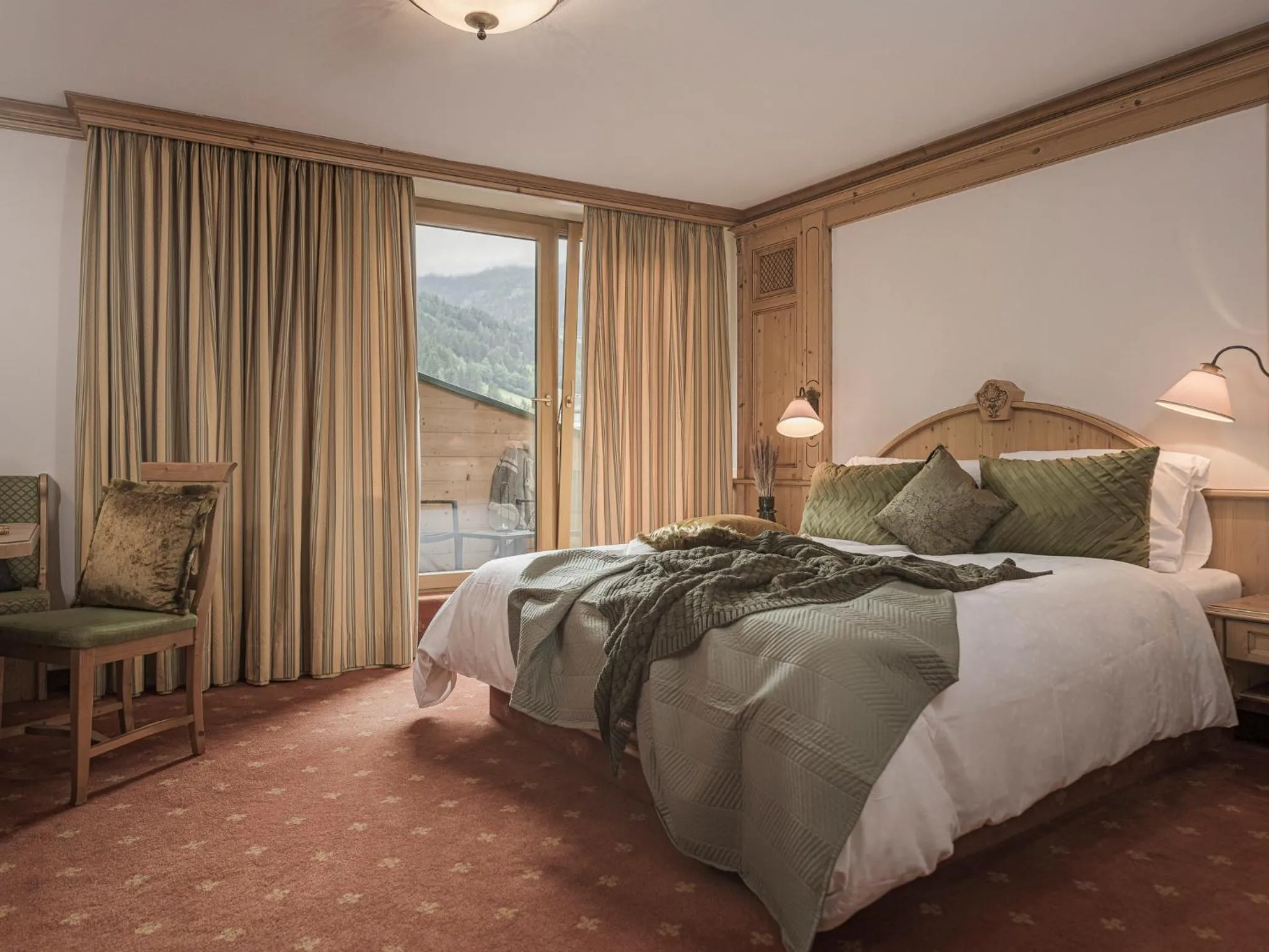 Bed in Hotel Post