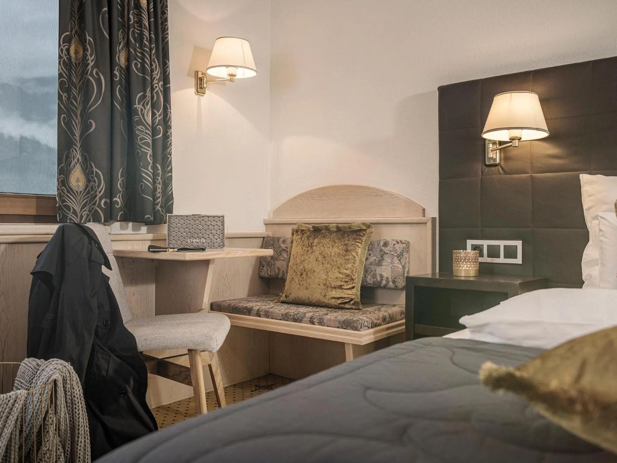 Bed in Hotel Post