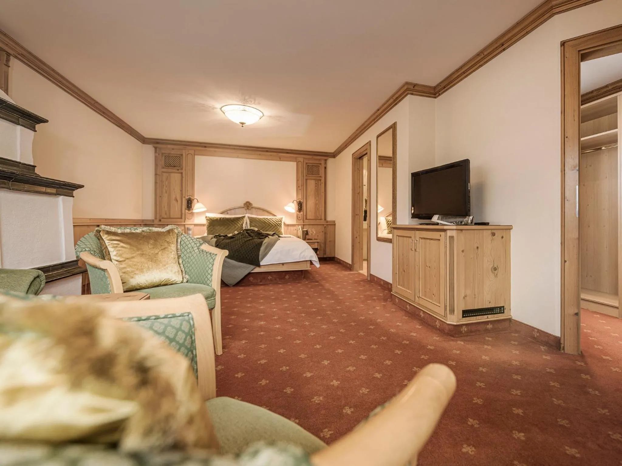 Bed in Hotel Post