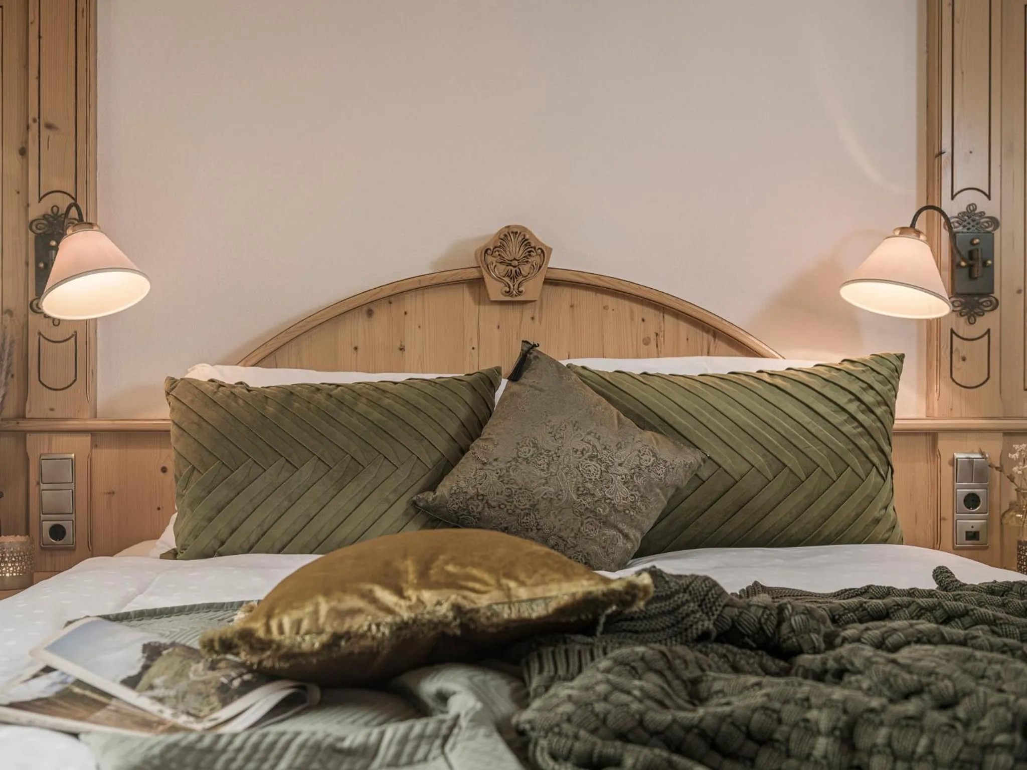 Bed in Hotel Post