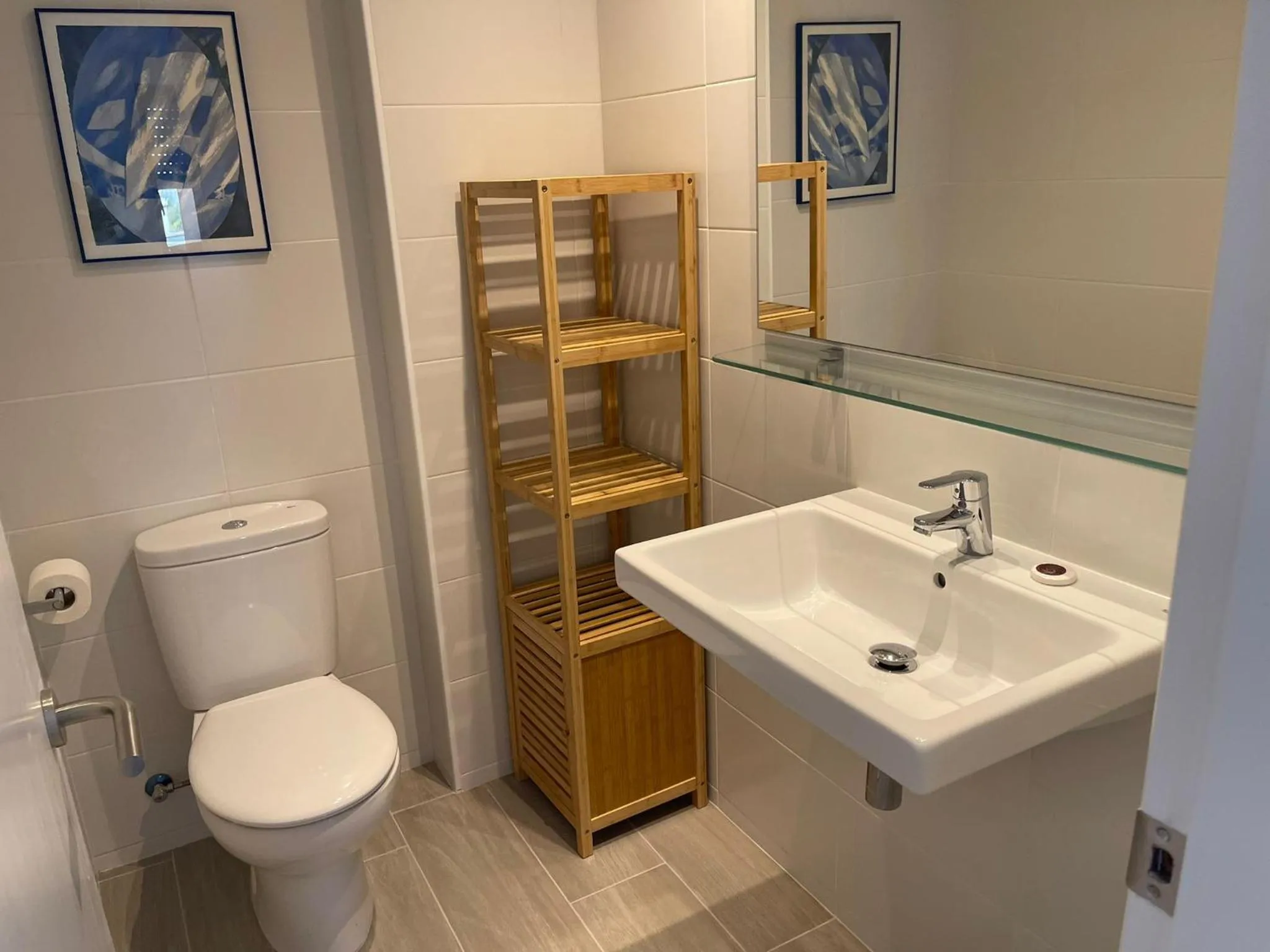 Bathroom in Apartamentos Marblau