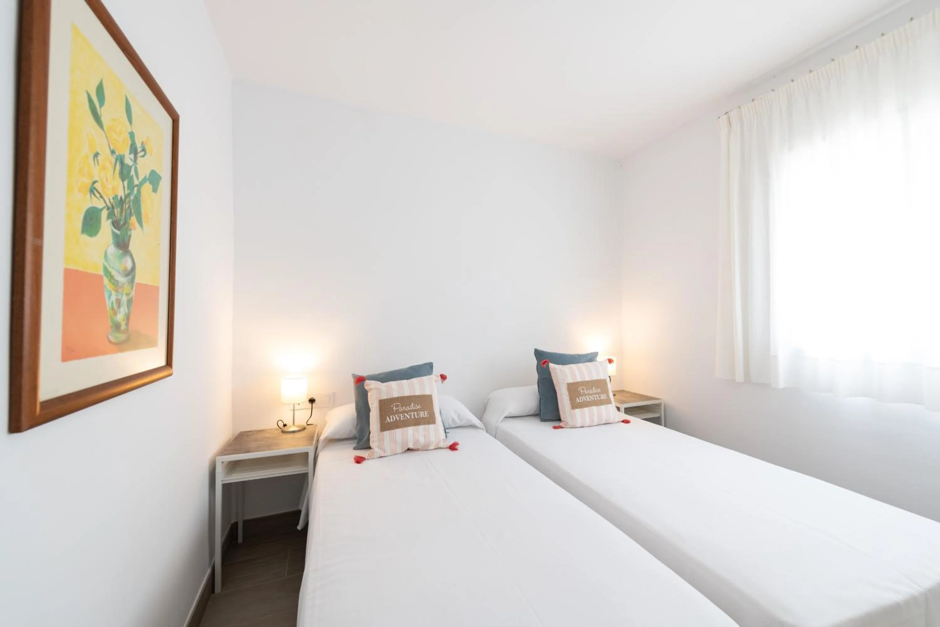 Bedroom, Bed in Apartamentos Marblau