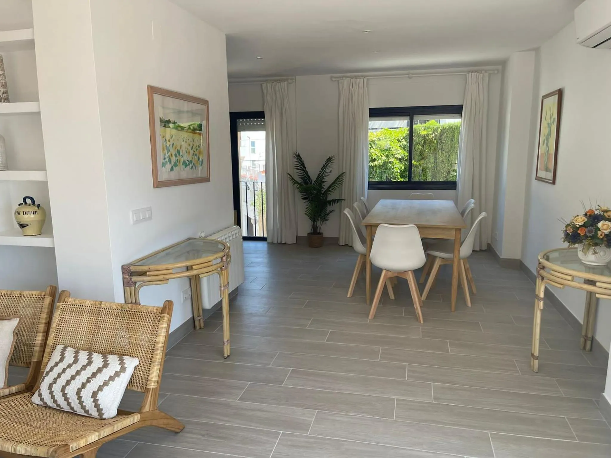 Seating area in Apartamentos Marblau