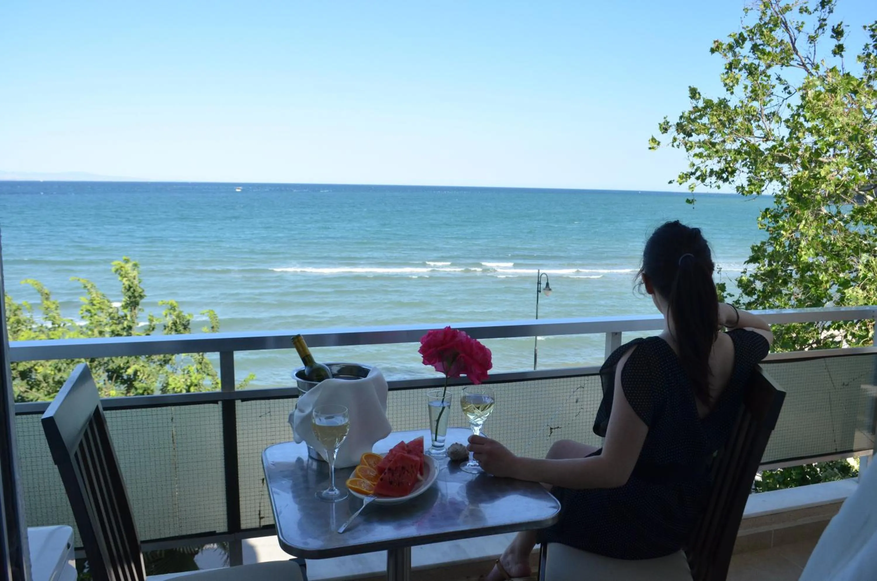 Balcony/Terrace in Hotel Achillion