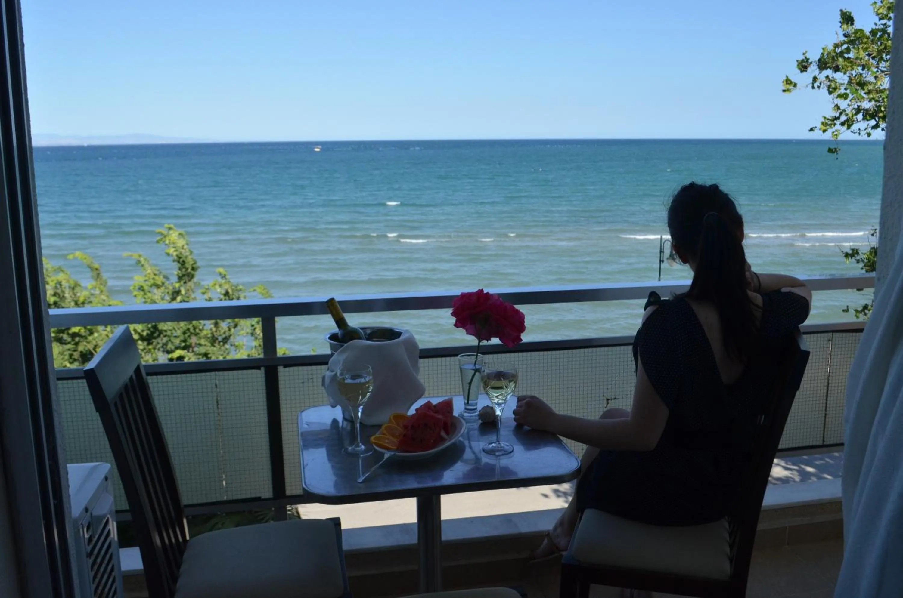 Balcony/Terrace in Hotel Achillion