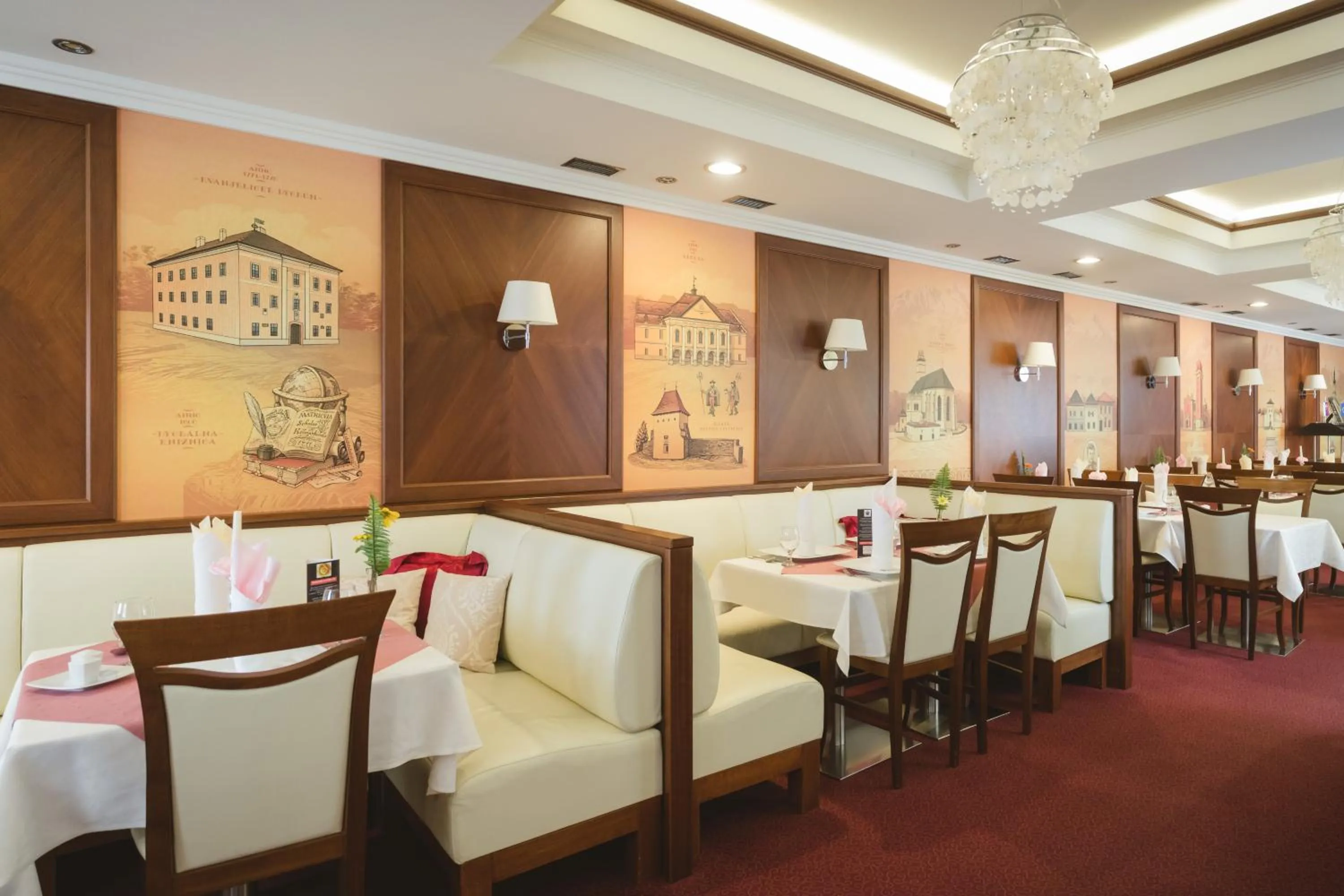 Restaurant/places to eat in Boutique Hotel Hviezdoslav