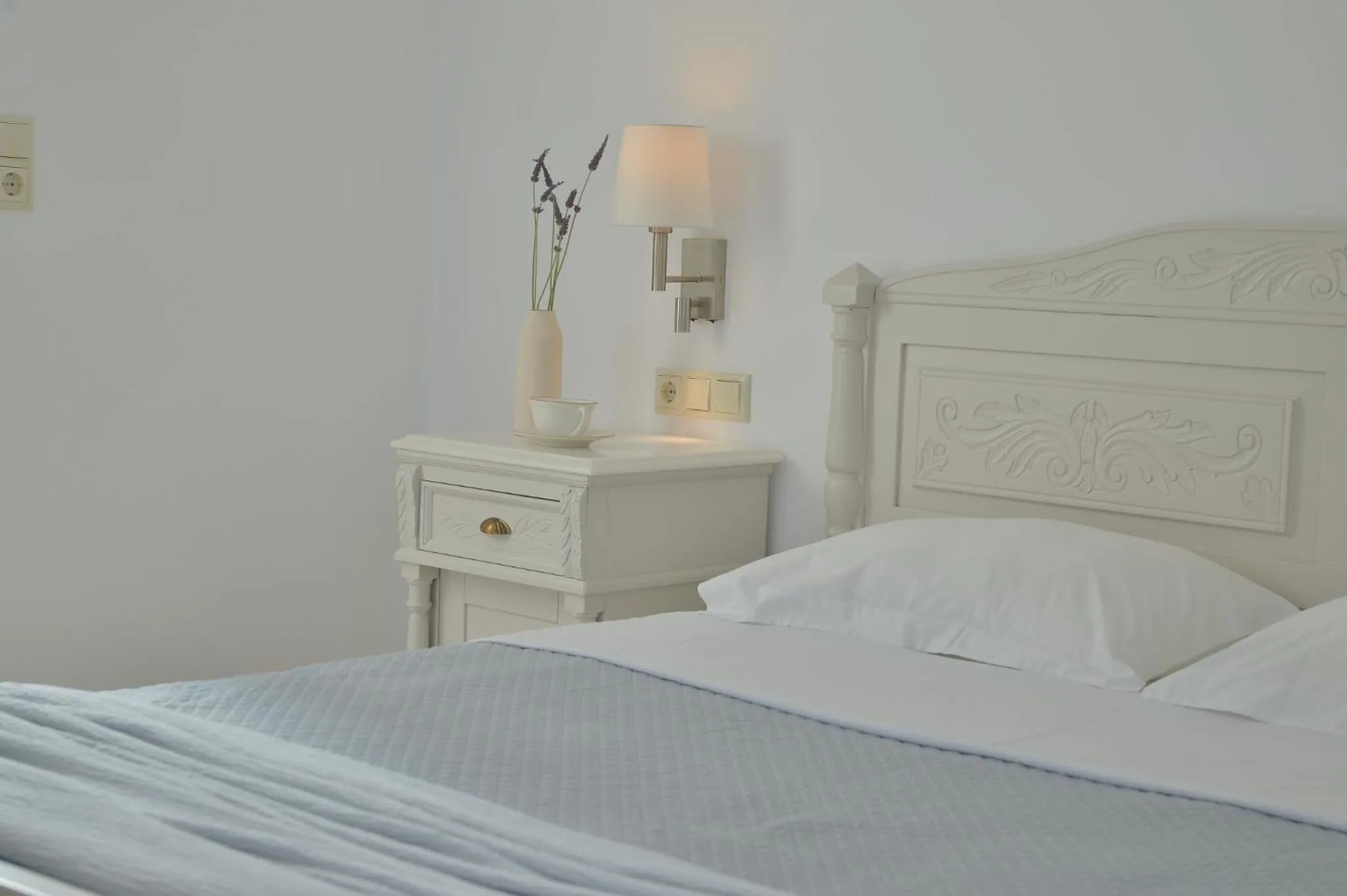 Bed in Hotel Mediterranean