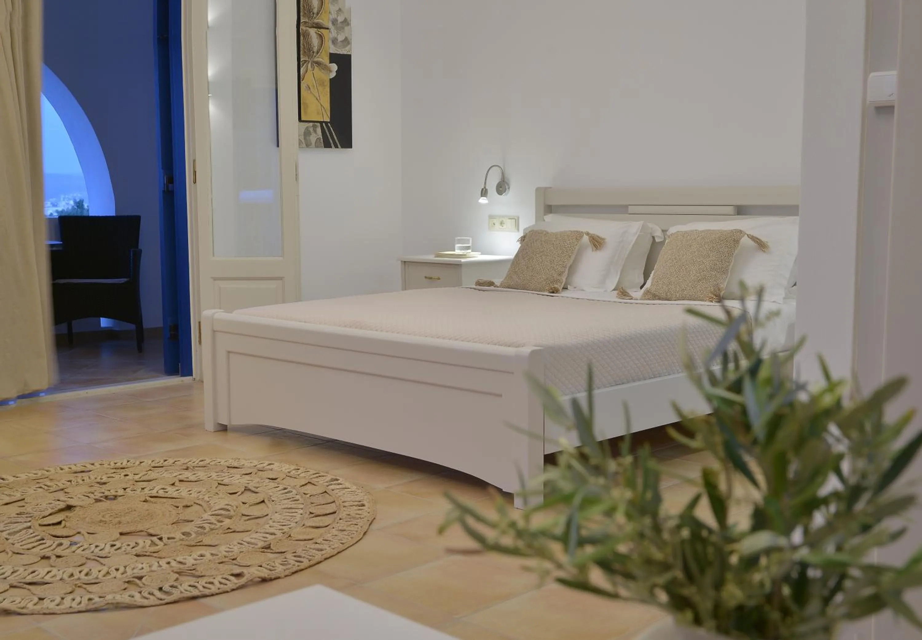 Bedroom, Bed in Hotel Mediterranean