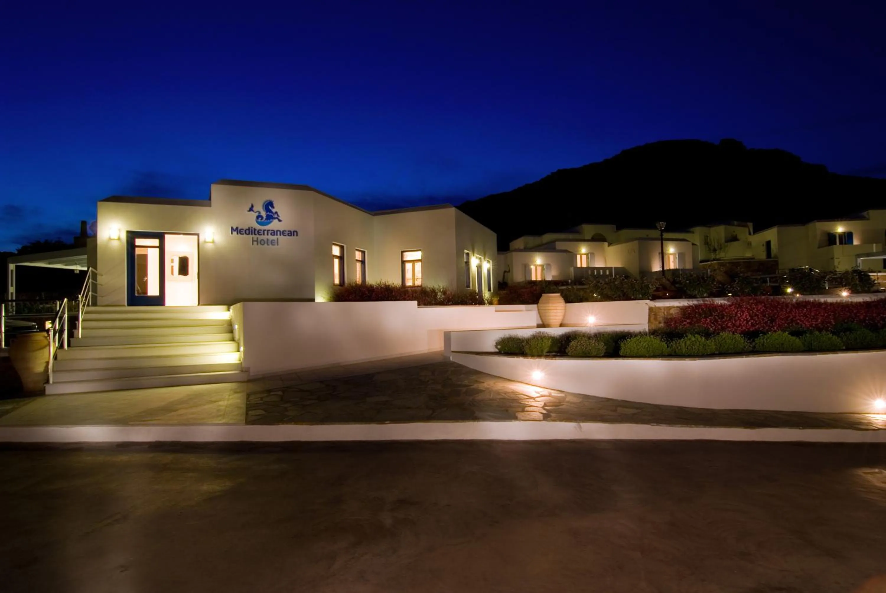 Facade/entrance in Hotel Mediterranean