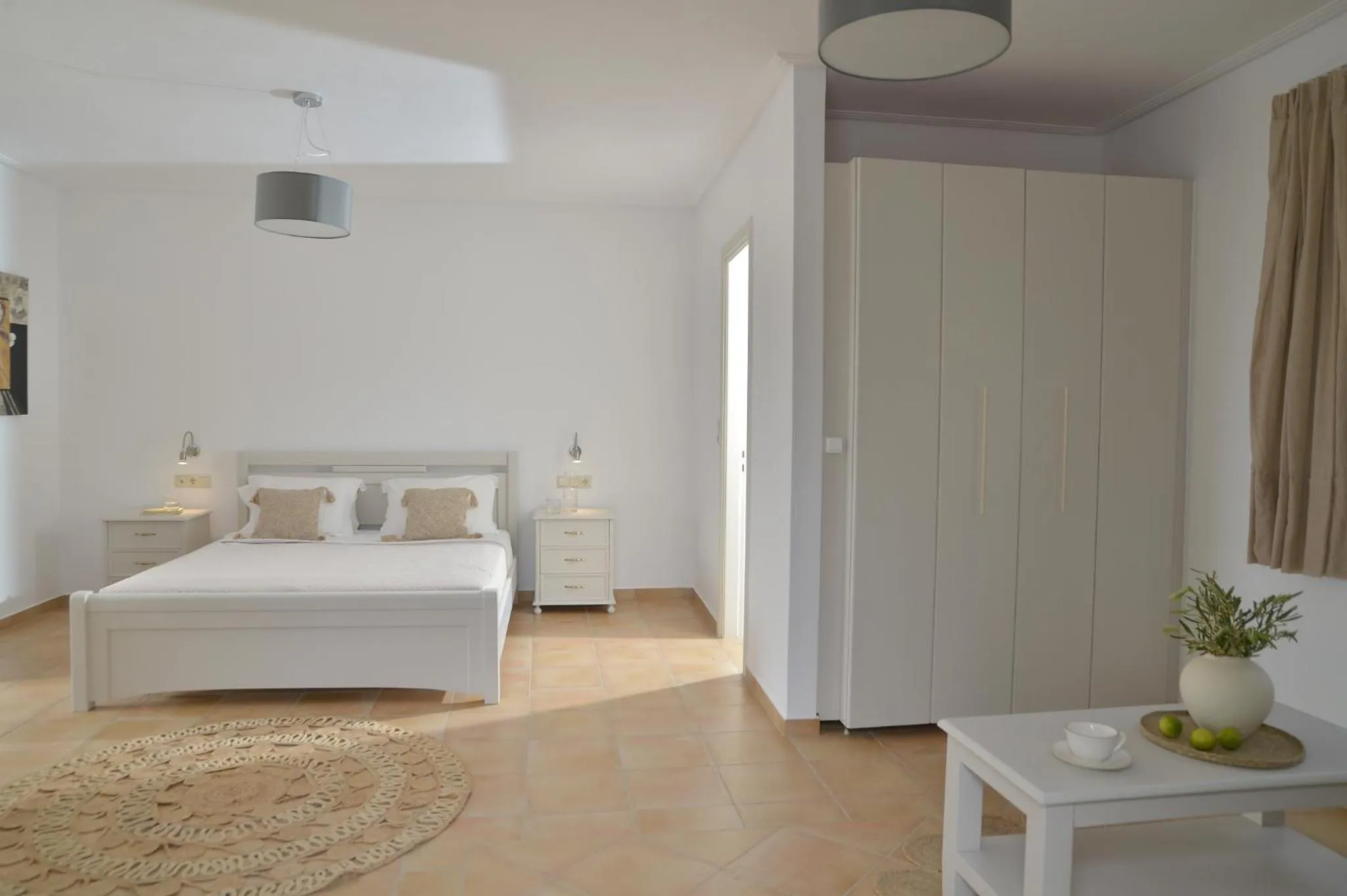 Bed in Hotel Mediterranean