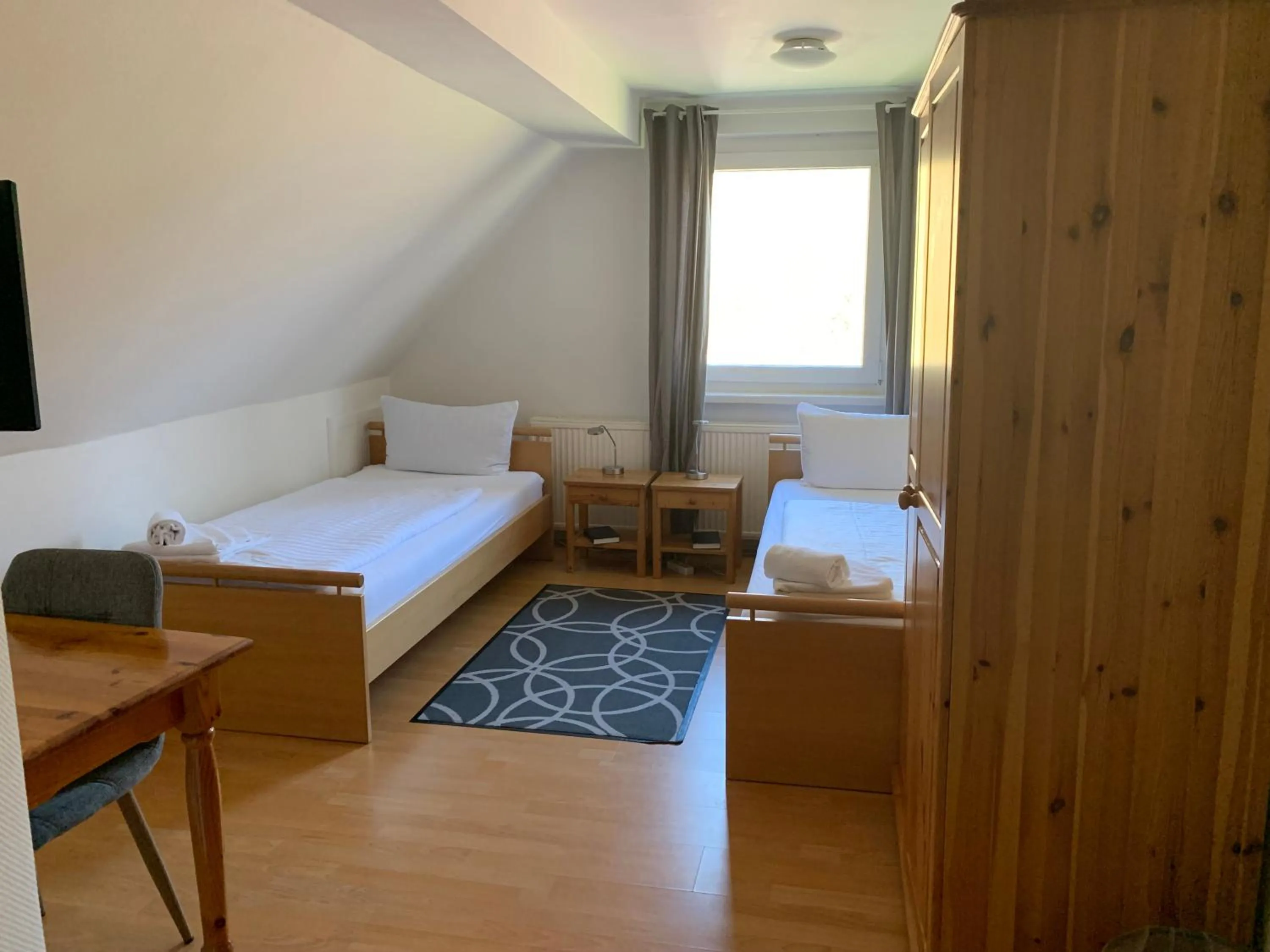 Photo of the whole room, Bed in Landhotel Cafe Prälank