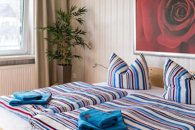 Bed in Landhotel Cafe Prälank