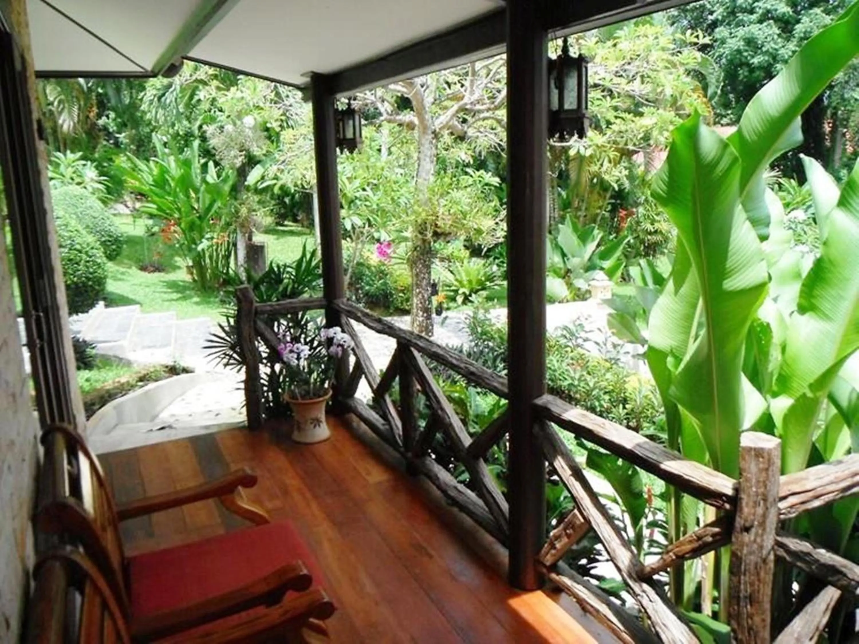 Garden in Seabreeze Hotel Kohchang