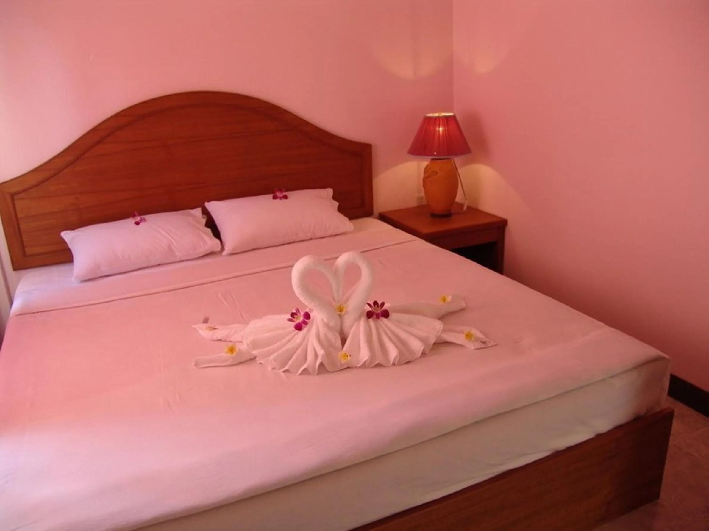 Bed in Seabreeze Hotel Kohchang