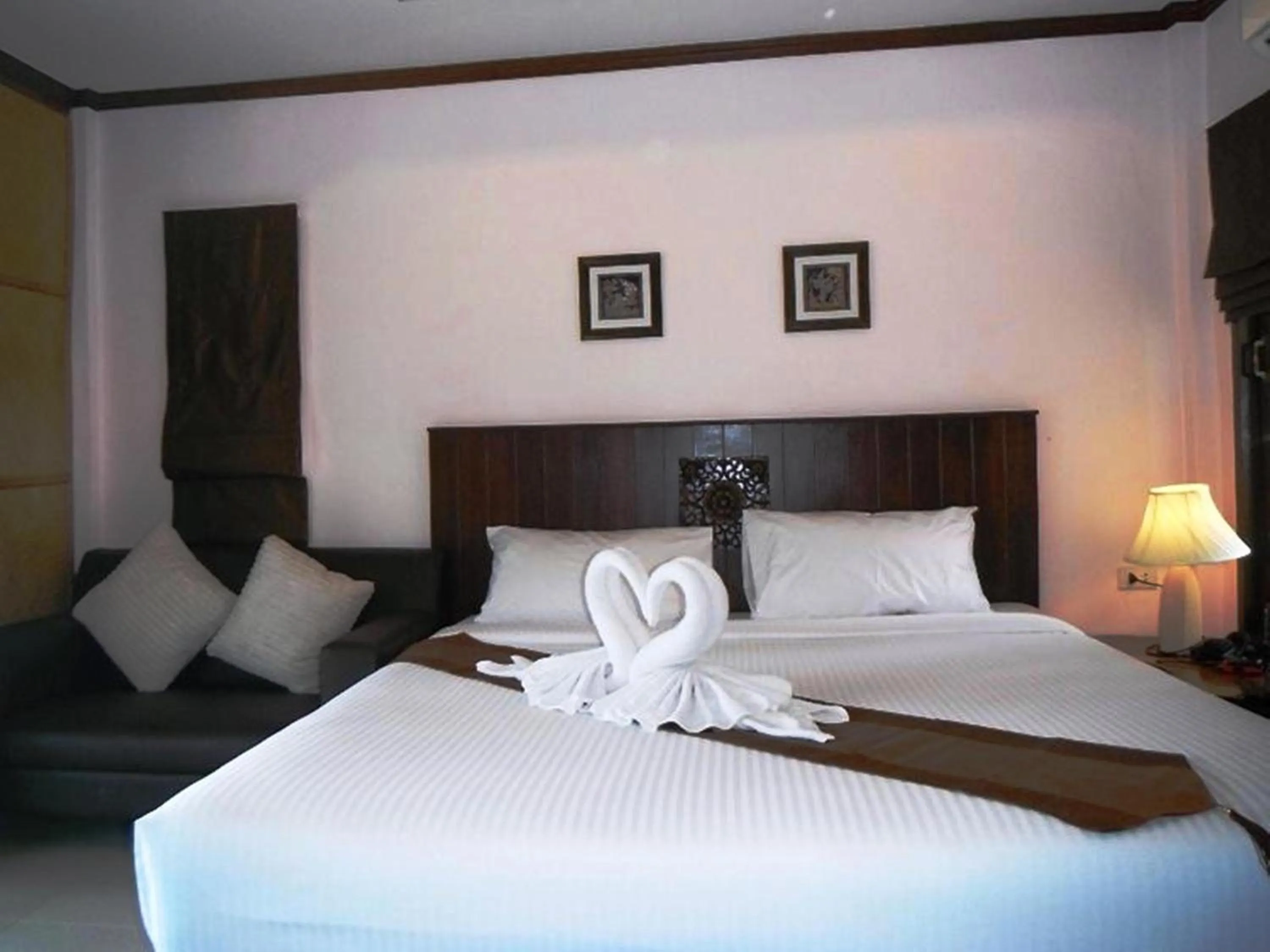 Bed in Seabreeze Hotel Kohchang