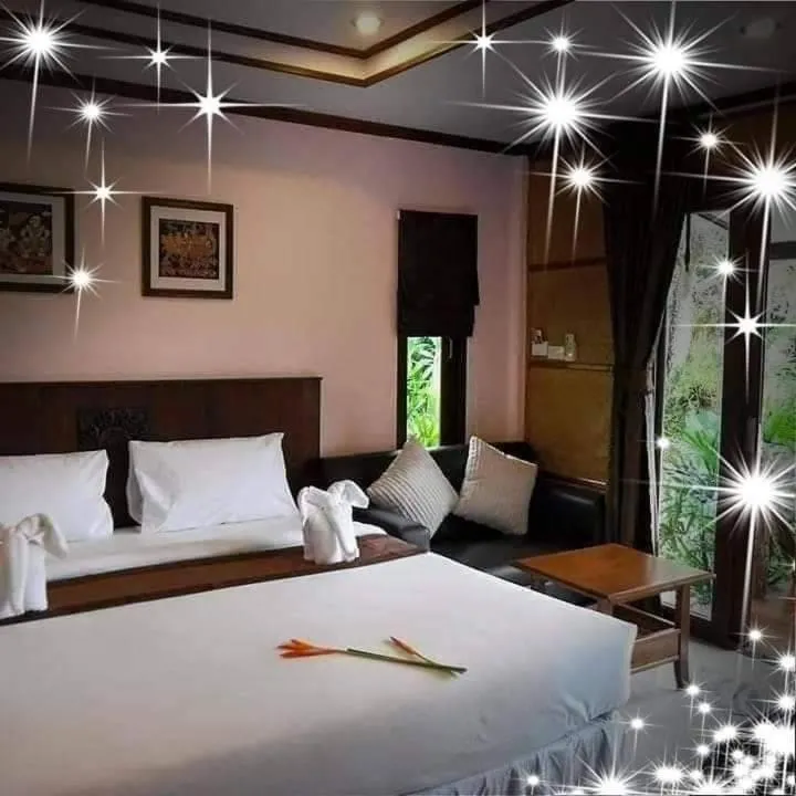 Bed in Seabreeze Hotel Kohchang